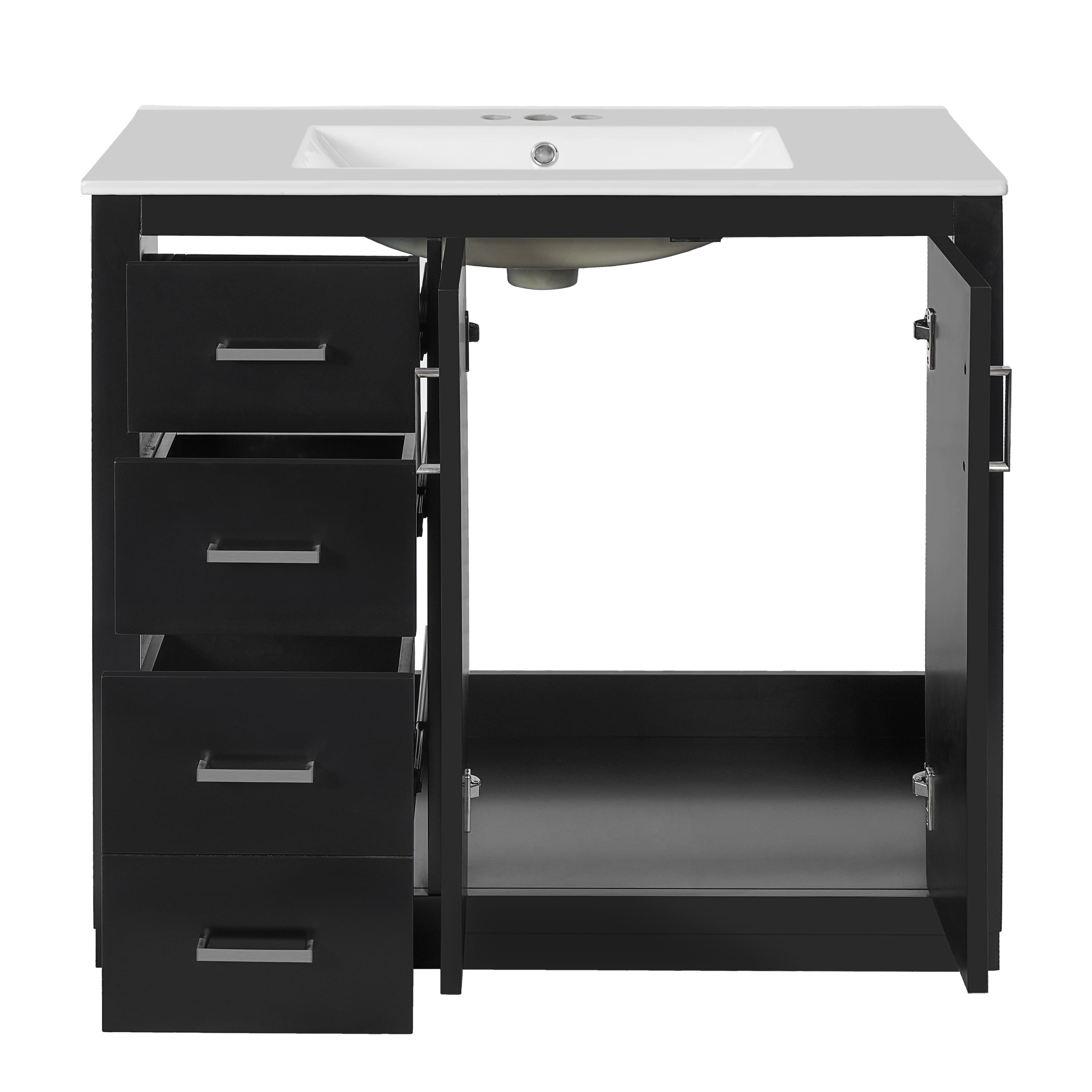 Vynxaria LEXY1405-DJYS-SZT175 Bath-Vanity-Combo - View #12