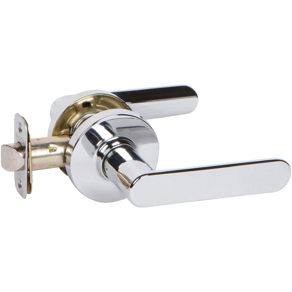 Delaney Hardware D54516 VL Series Chrome Interior/Exterior Hall/Closet Passage Door Handle