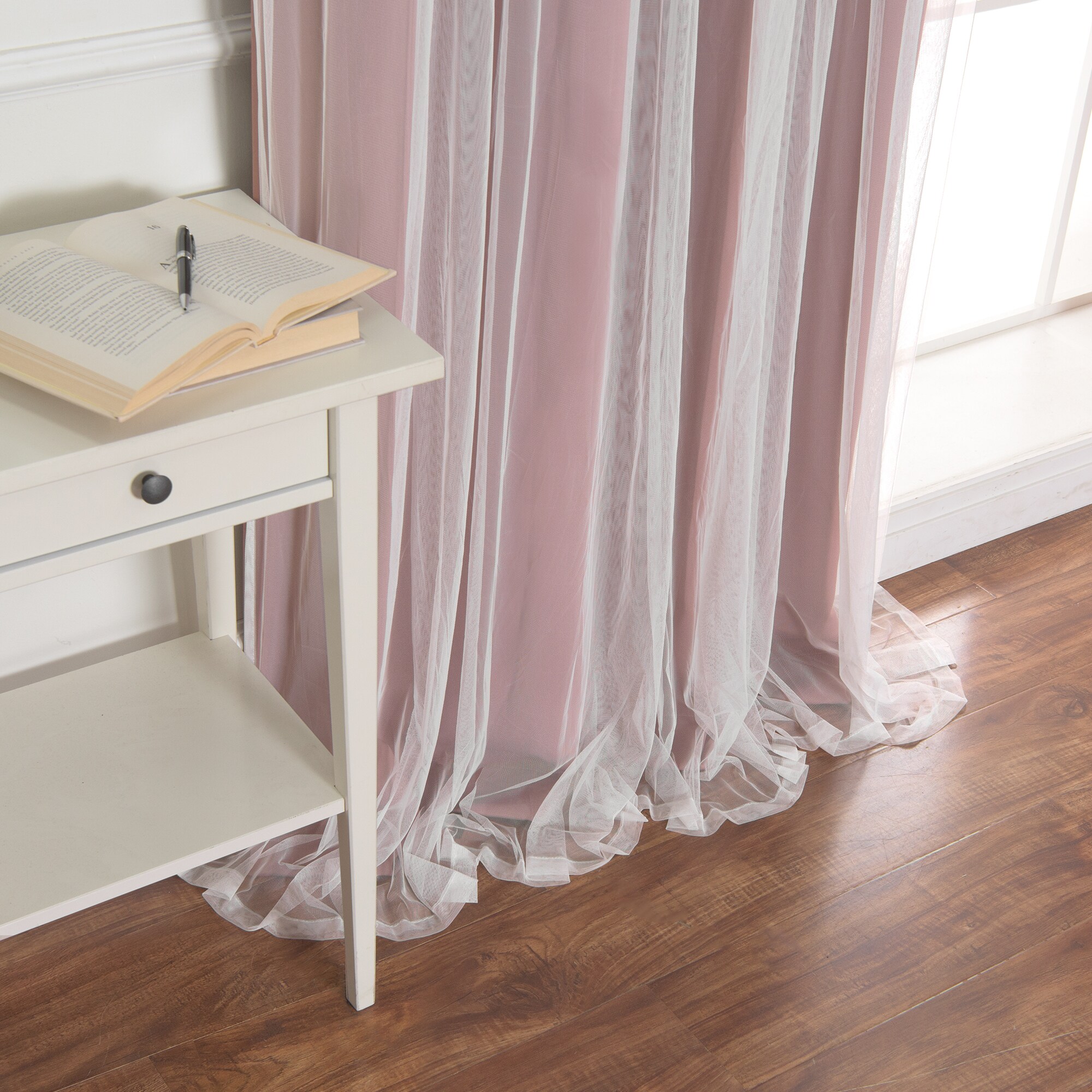 Best Home Fashion GR-MARRYME-63-MAUVE curtains - View #4