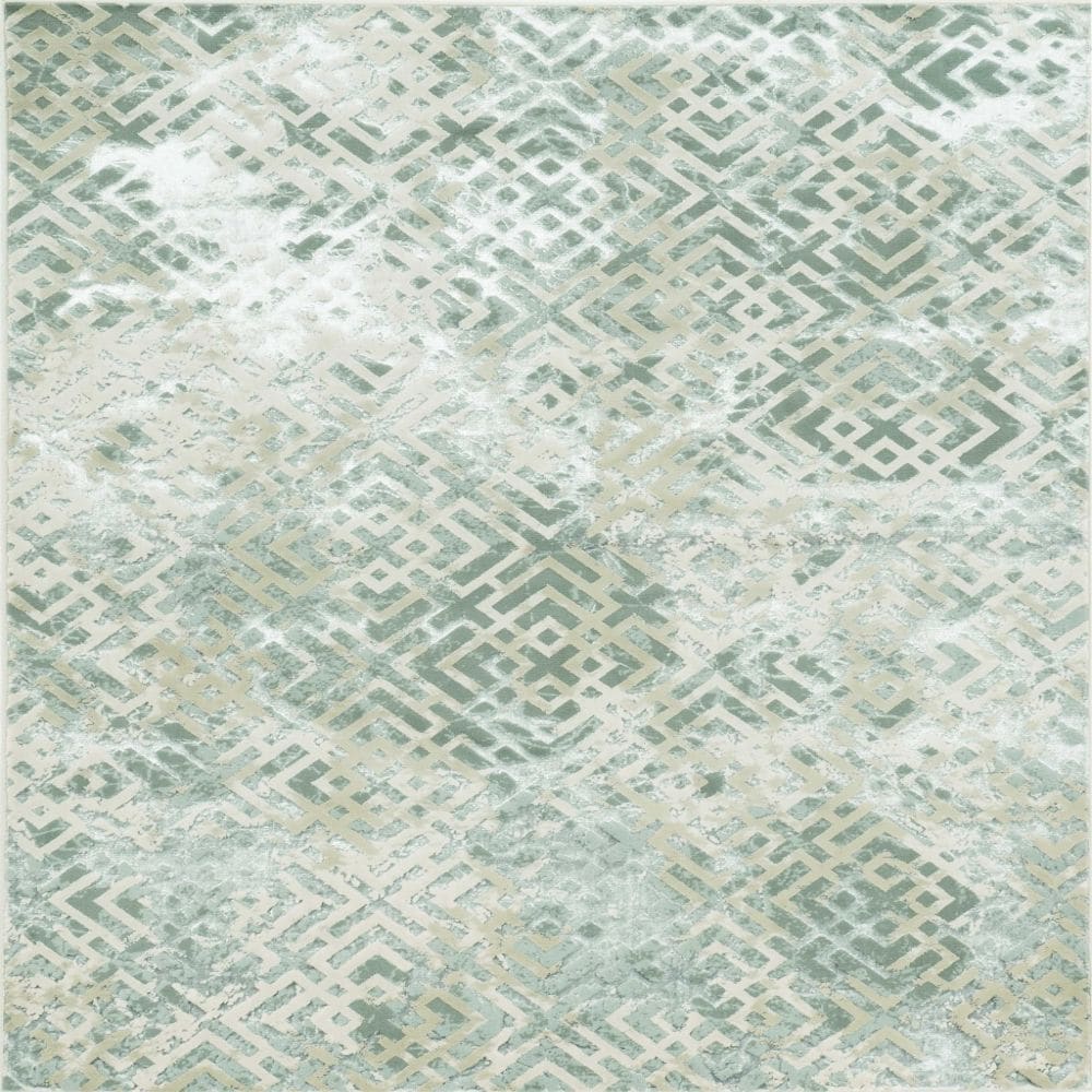 HomeRoots 352749 Bernadette 5 X 8 (ft) Rag Sand Silver Indoor Distressed/Overdyed Area Rug