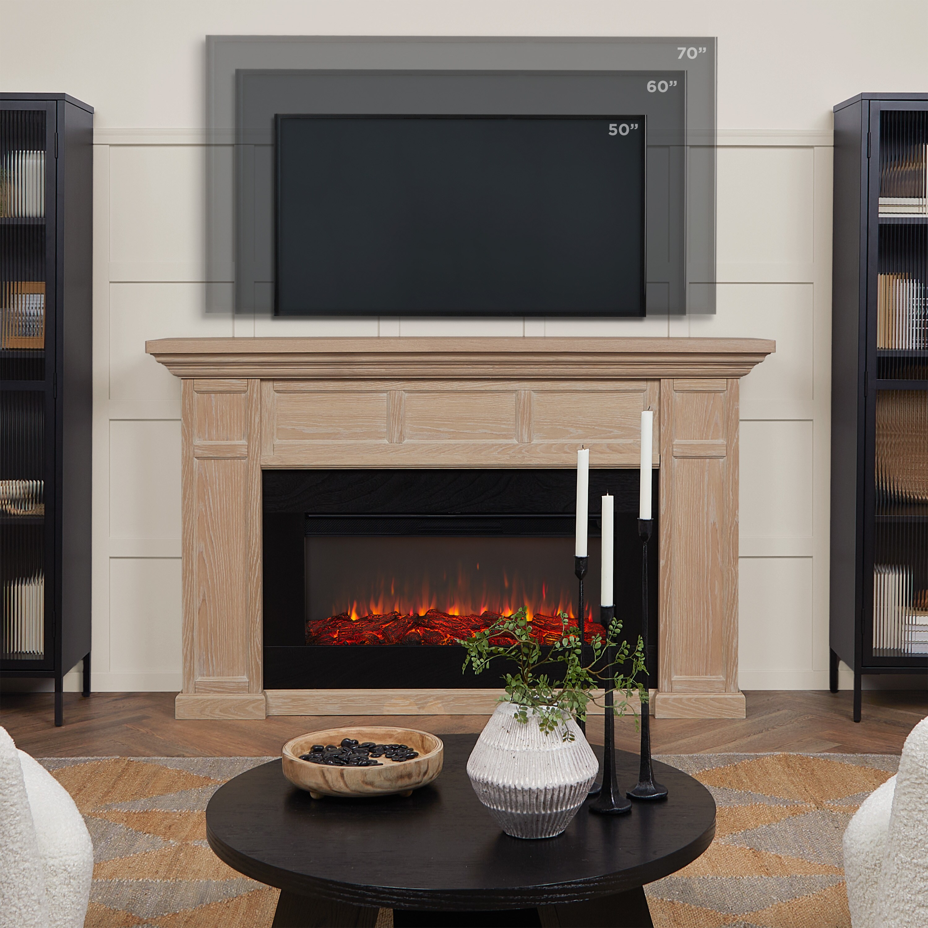 Real Flame 4130E-WO Electric-Fireplaces - View #3