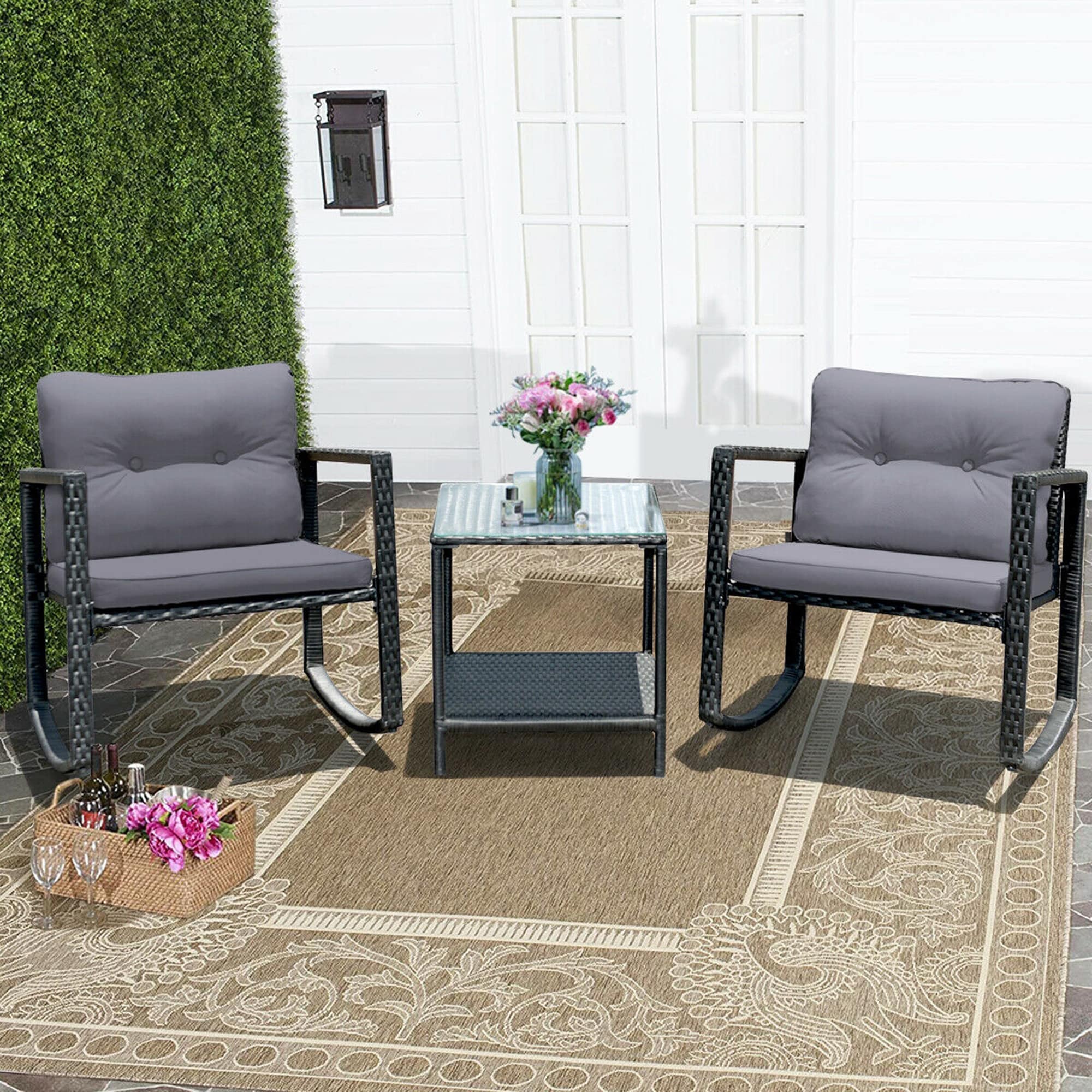 Clihome CL-GR-62861 Patio-Conversation-Sets - View #4