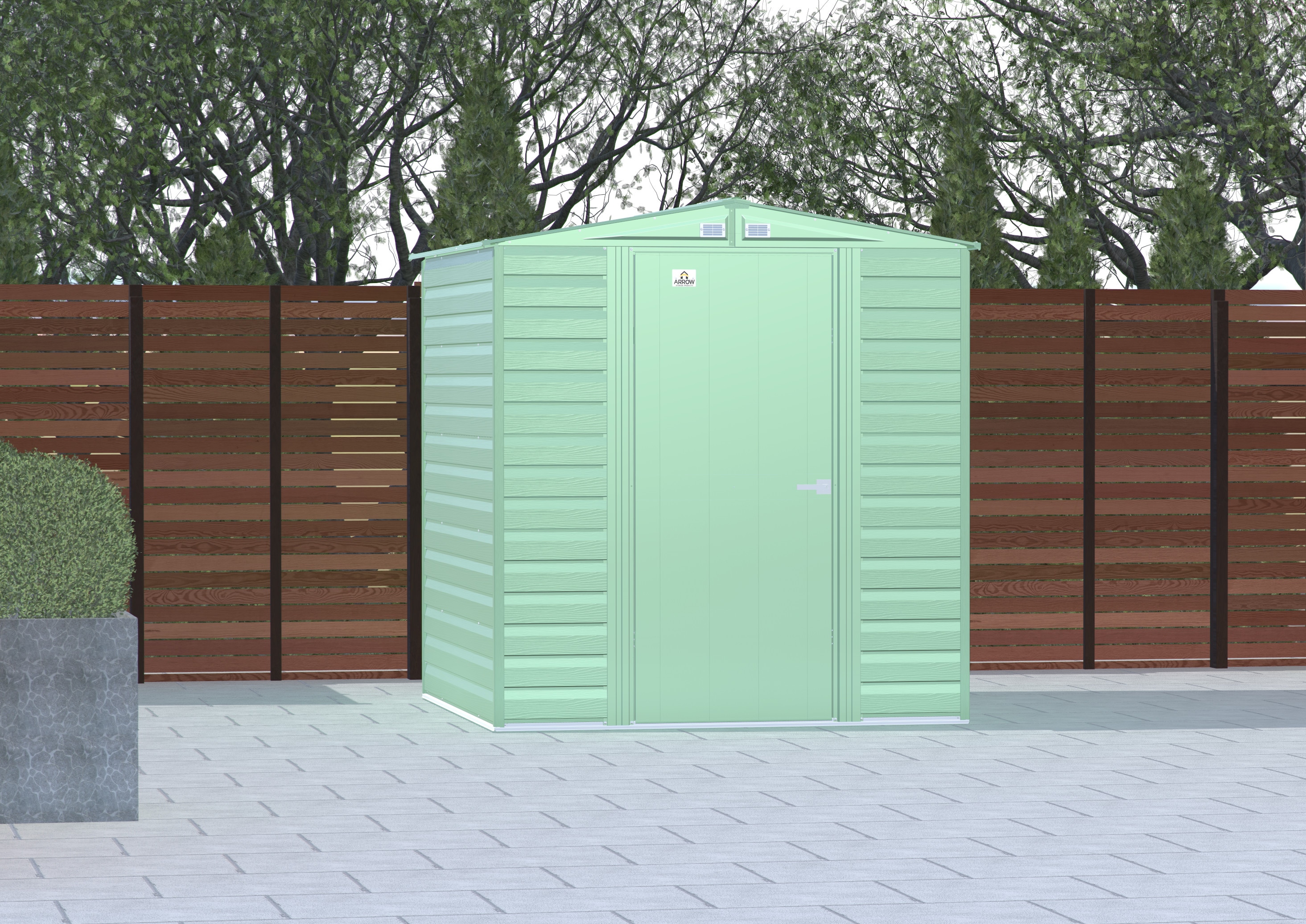 Arrow SCG67SG 6-ft x 7-ft Select Galvanized steel Storage Shed