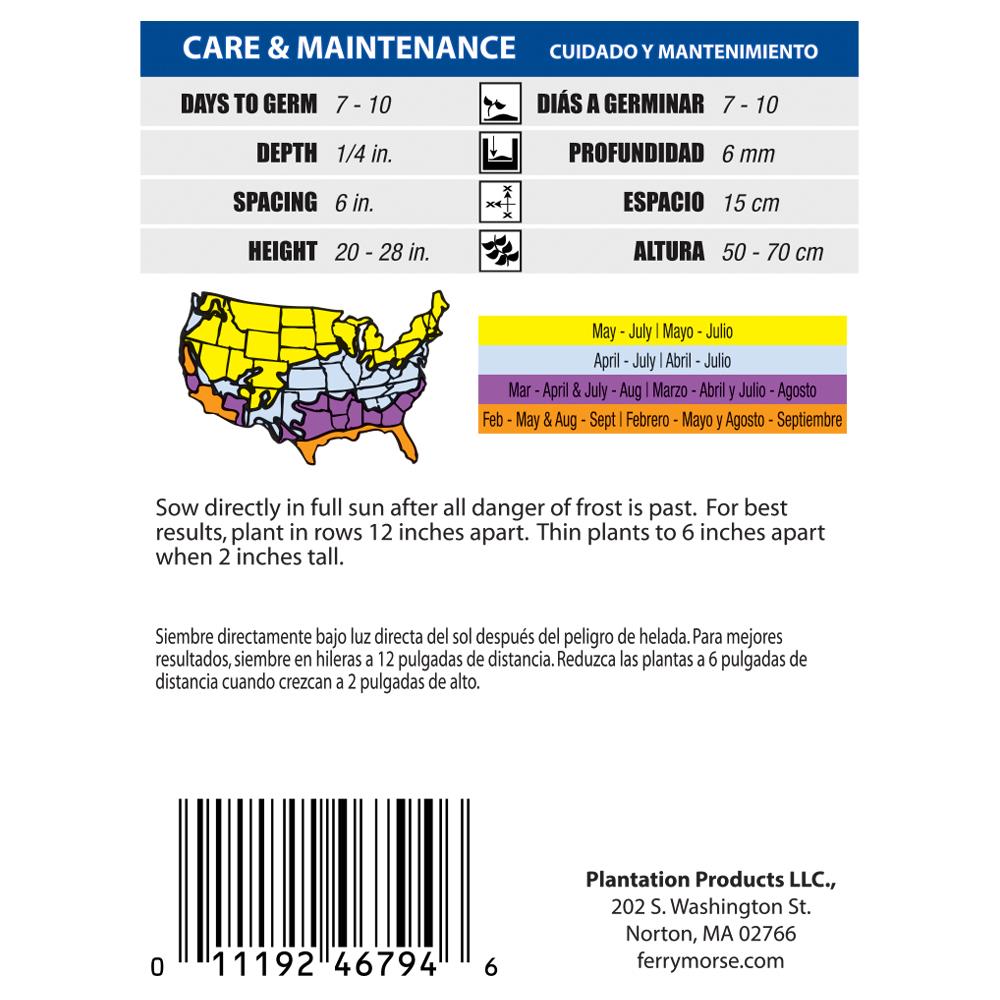 Ferry-Morse 554295.178.906087 Vegetable-Herb-Seeds - View #2