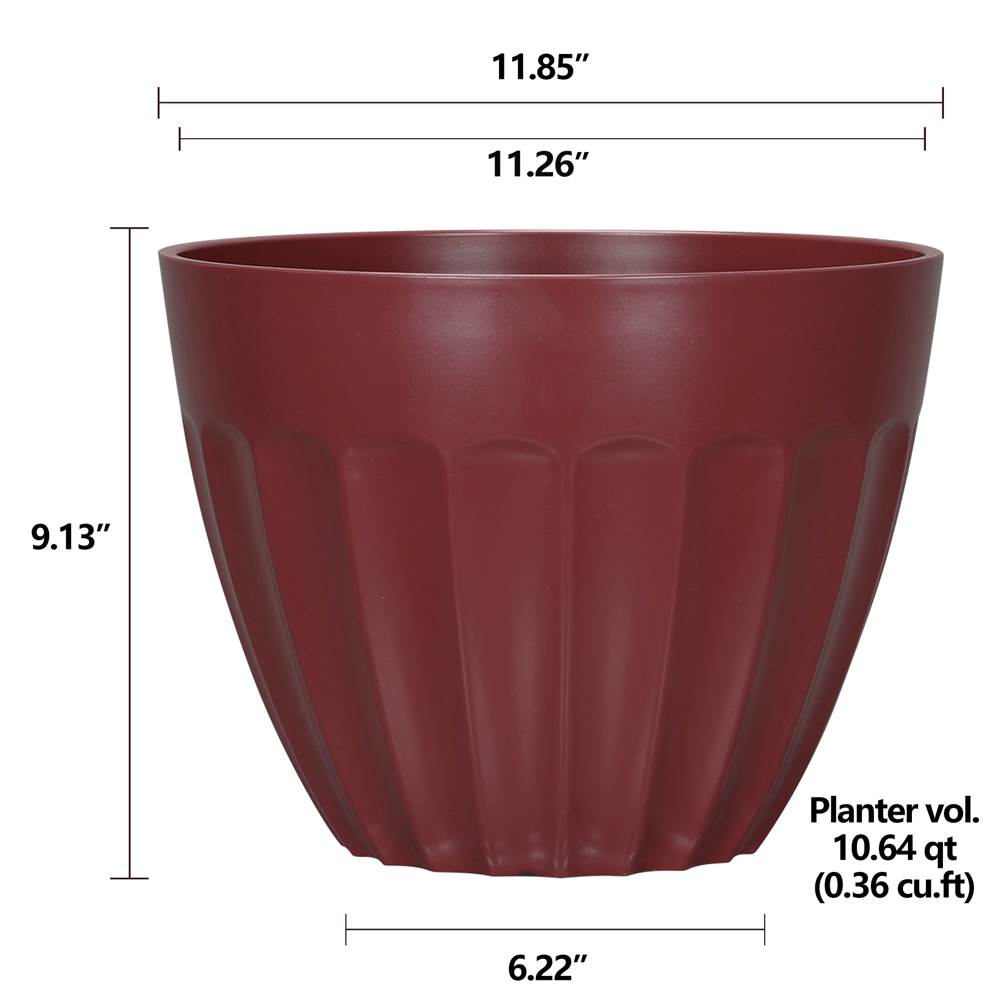 allen + roth PLJ9712PCJ Planter-Window-Box - View #4