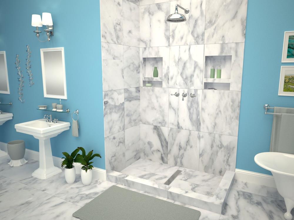 Tile Redi RT3648CDR-PVC-PC Shower-Floors - View #6