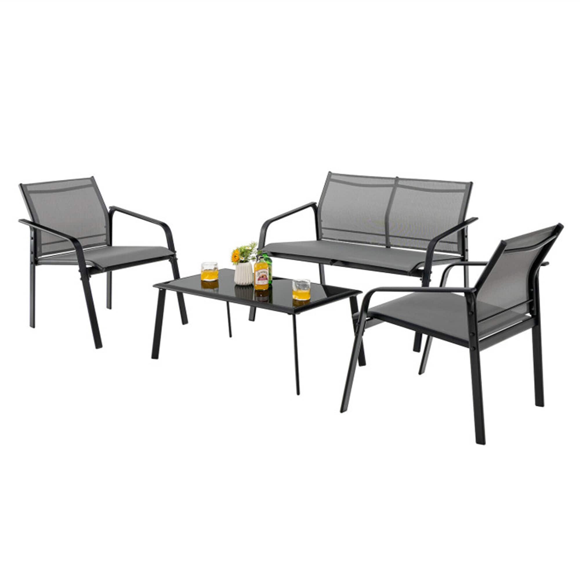 BABOOM BOM-0474GR-CO Patio-Conversation-Sets - View #8