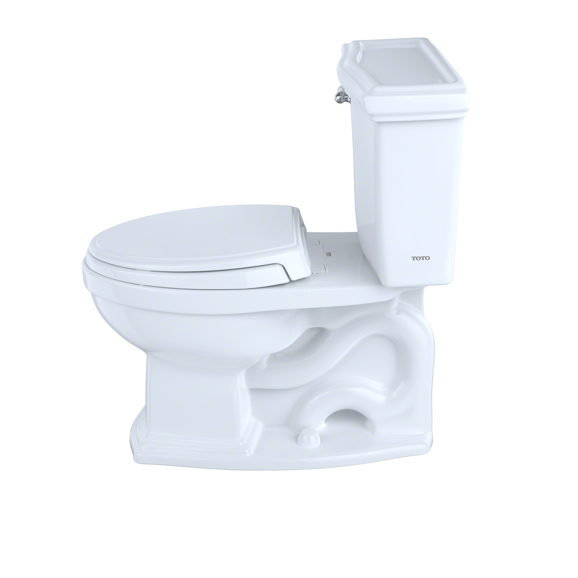 【toto】 TOTO Eco Clayton Cotton White Elongated Chair Height 2-piece