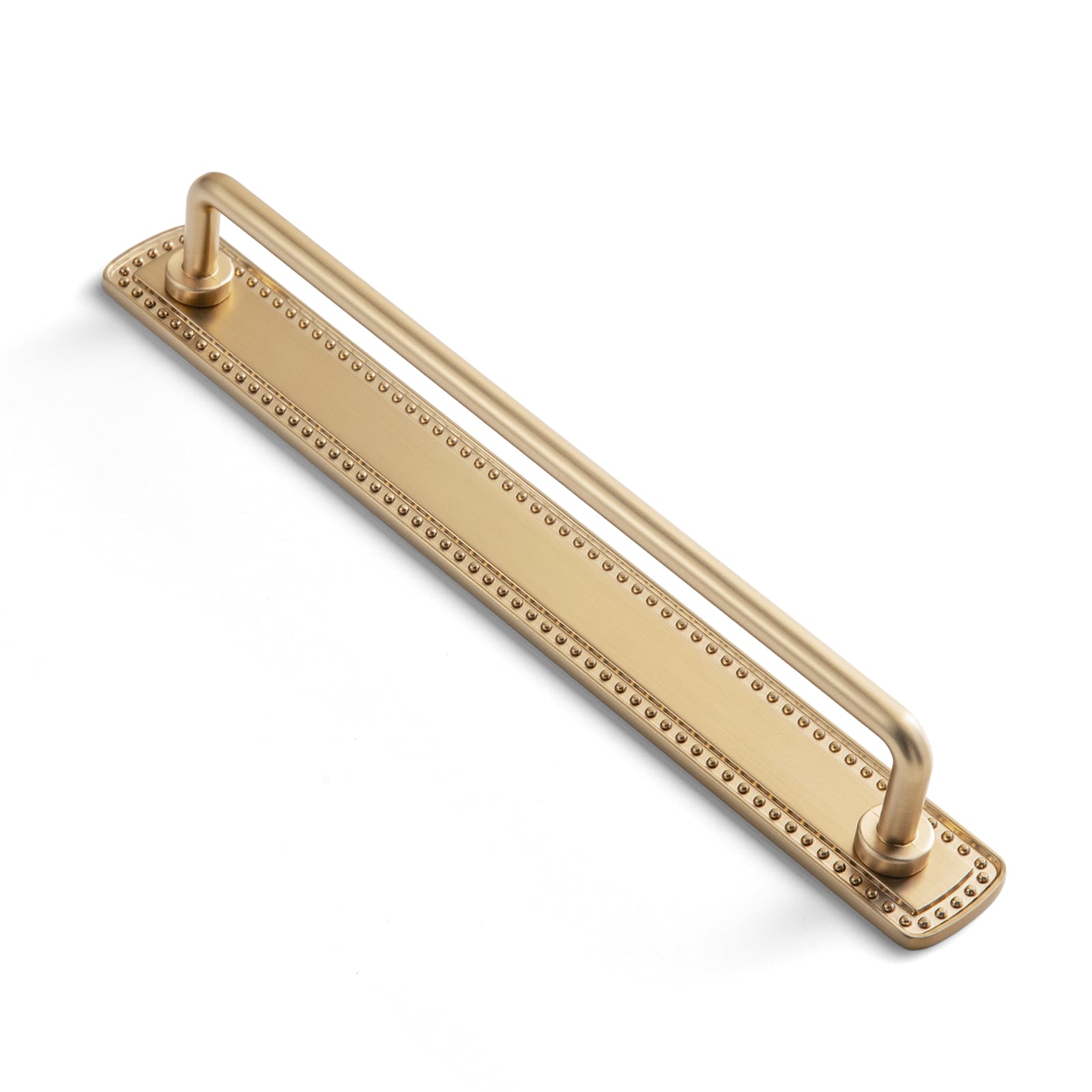 Miaokesen 1827UBR-G018-192-2 7-9/16-in , 192mm Center to Center Champagne Bronze Cylindrical Bar Drawer Pull 2 -Pack