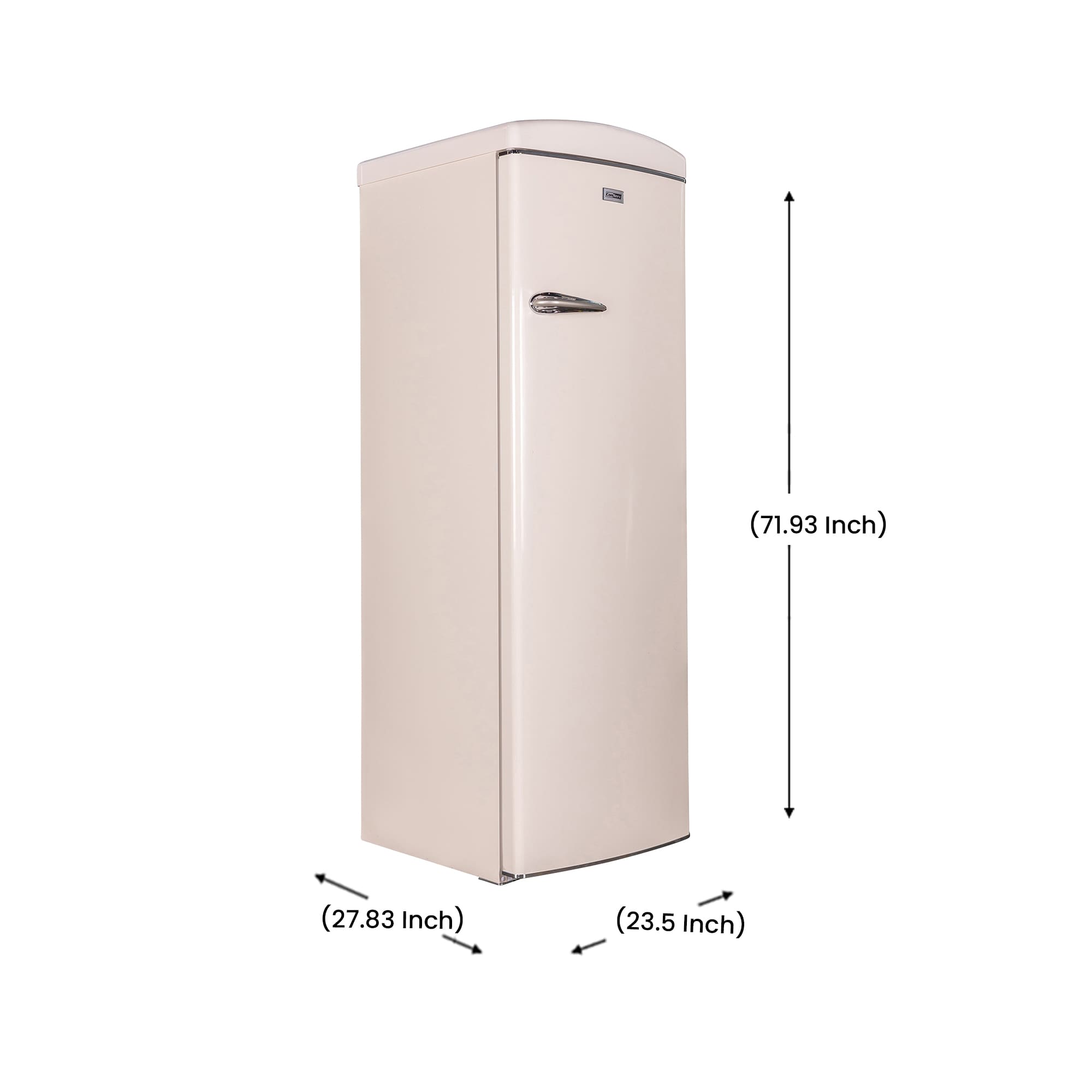 Equator Advanced Appliances Conserv 18 cu.ft. Classic Retro Refrigerator  with Factory Installed Ice Maker