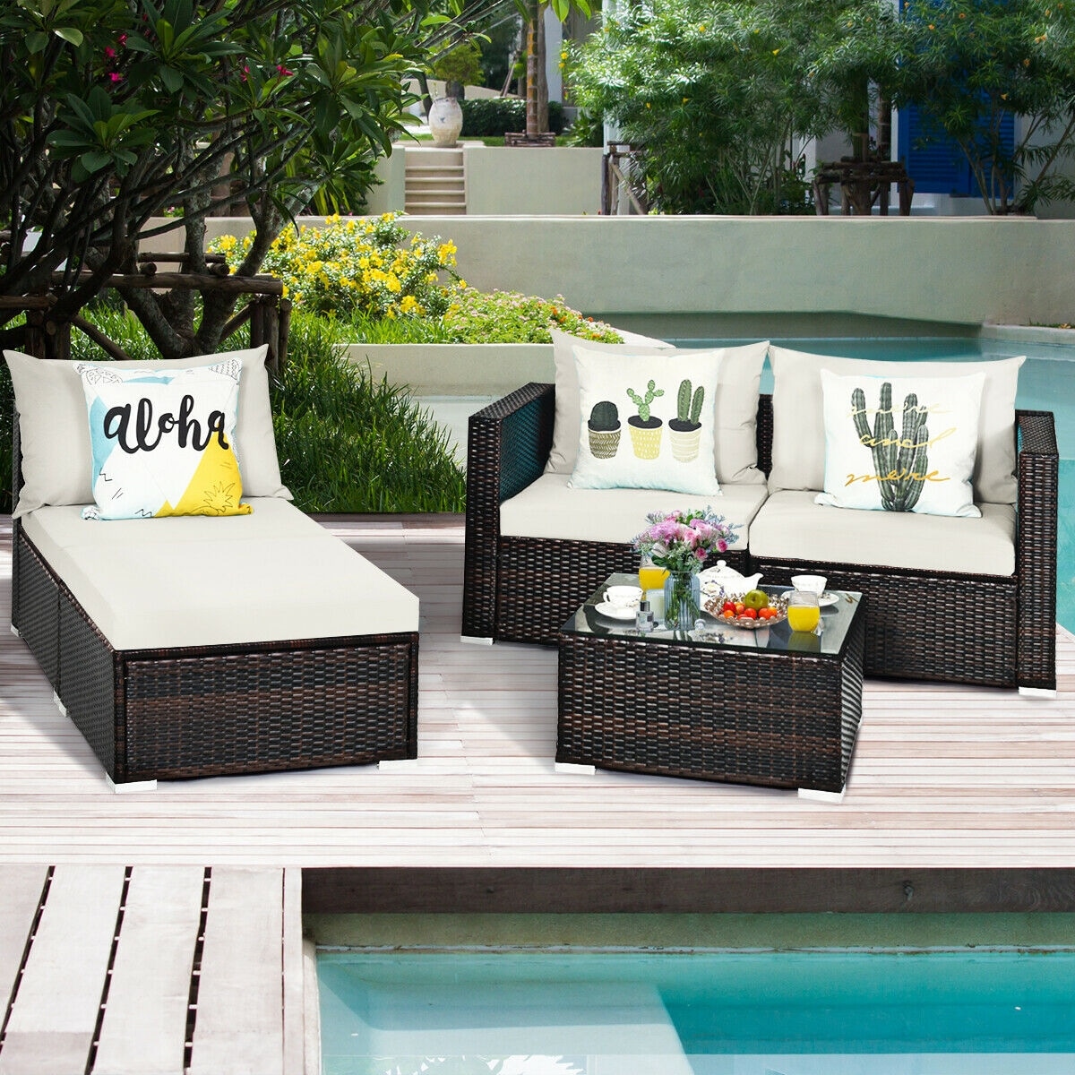 Forclover DASE-10AAE Patio-Sofas-Daybeds - View #2