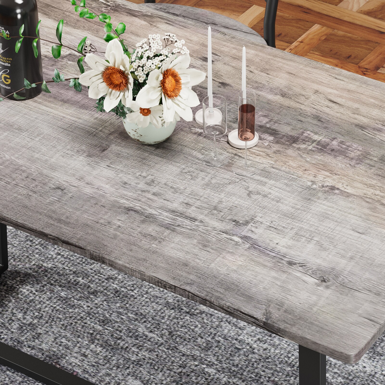 Hrinhom HC-D7025-GRAY Dining-Sets - View #6