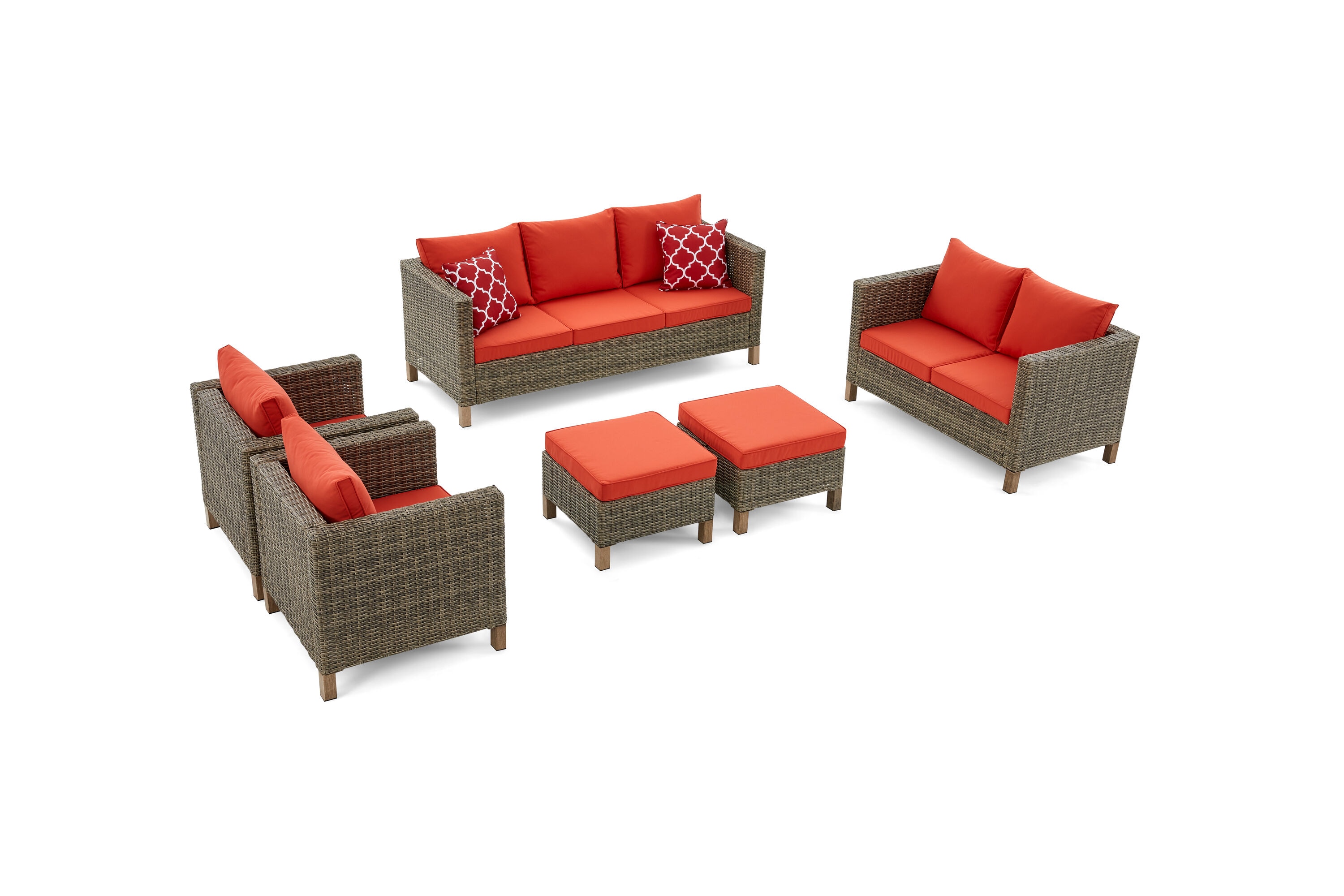 EDYO LIVING SMX03-OR Patio-Conversation-Sets - View #2