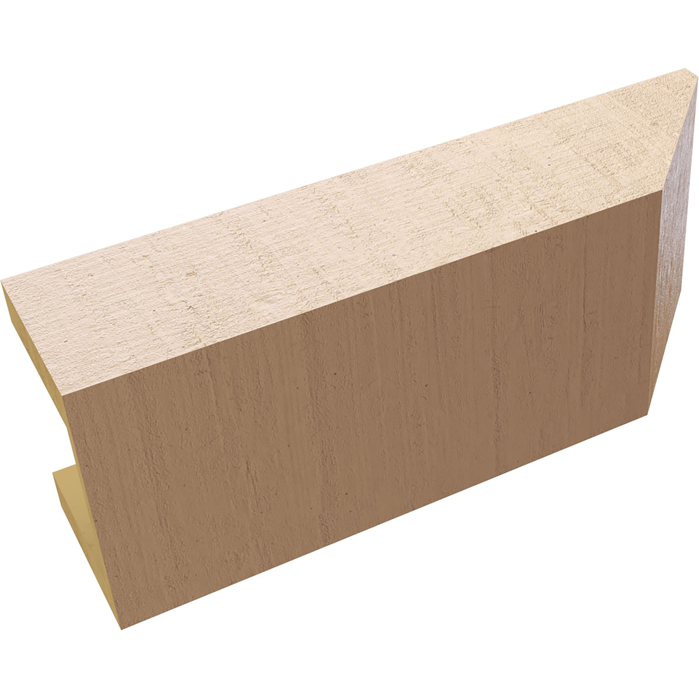 Ekena Millwork RFTU06X04X16CONRCPR Exterior-Brackets-Braces - View #6