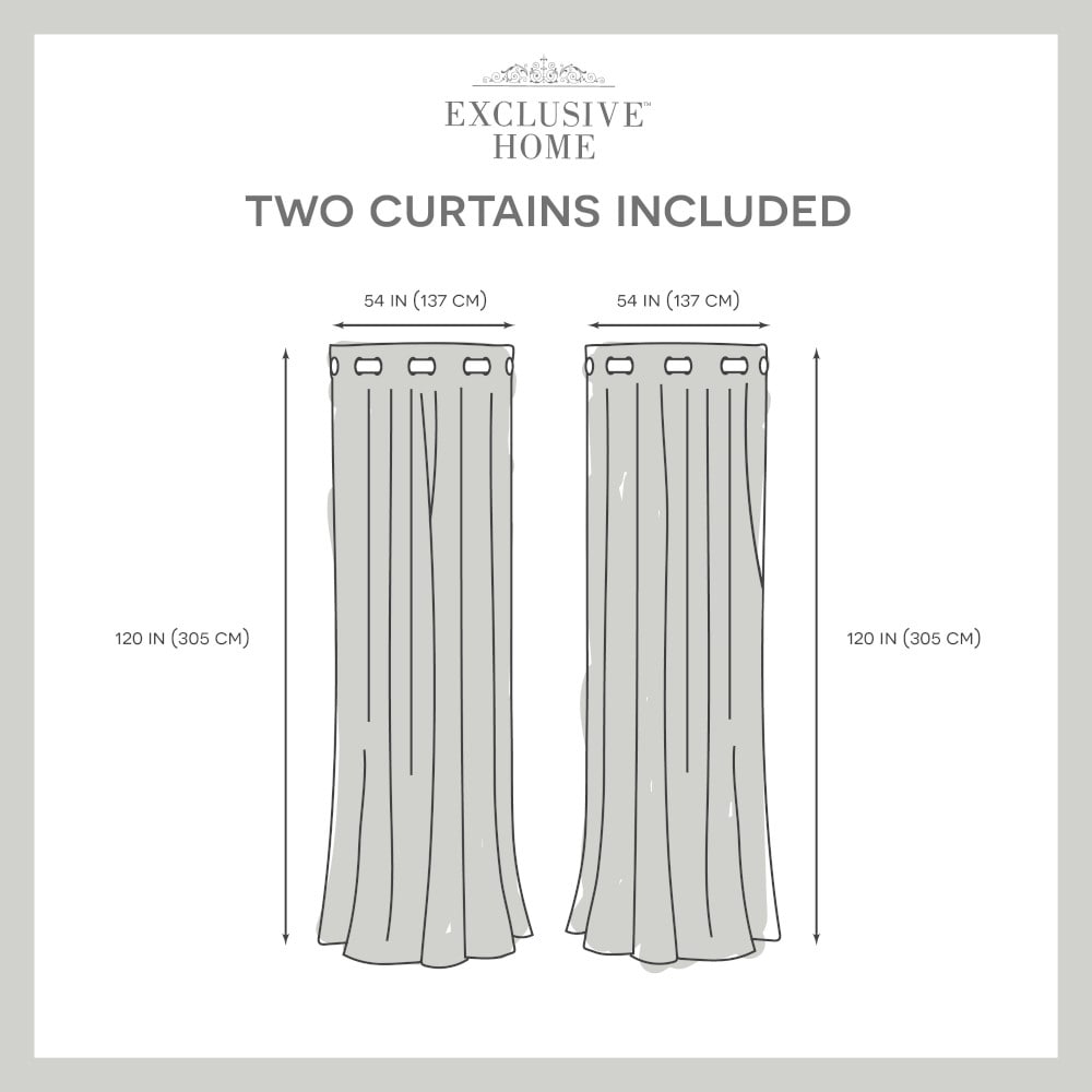 Exclusive Home EH7999-07 2-84G curtains - View #6