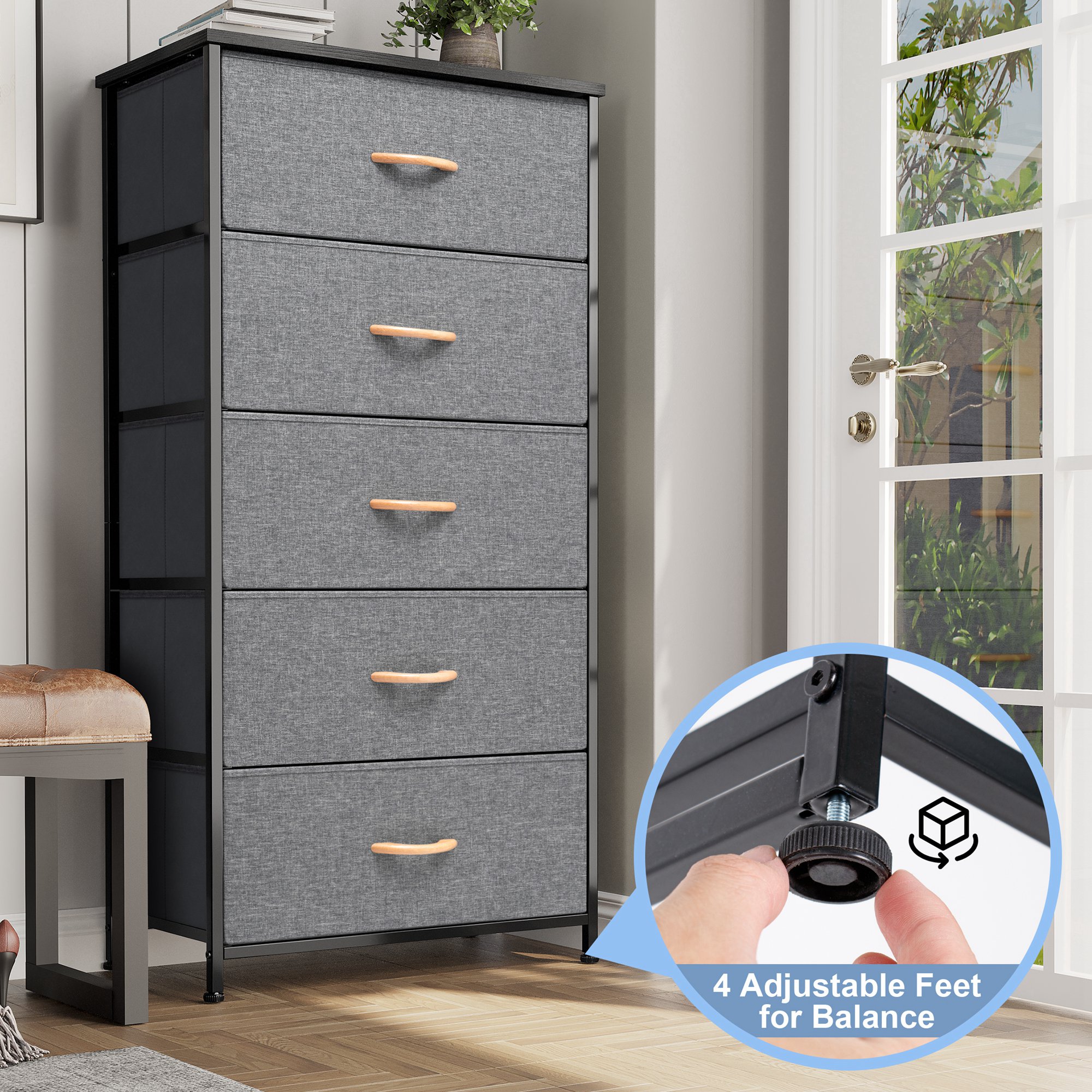 CloudFly CL-HD017GRY dressers - View #7
