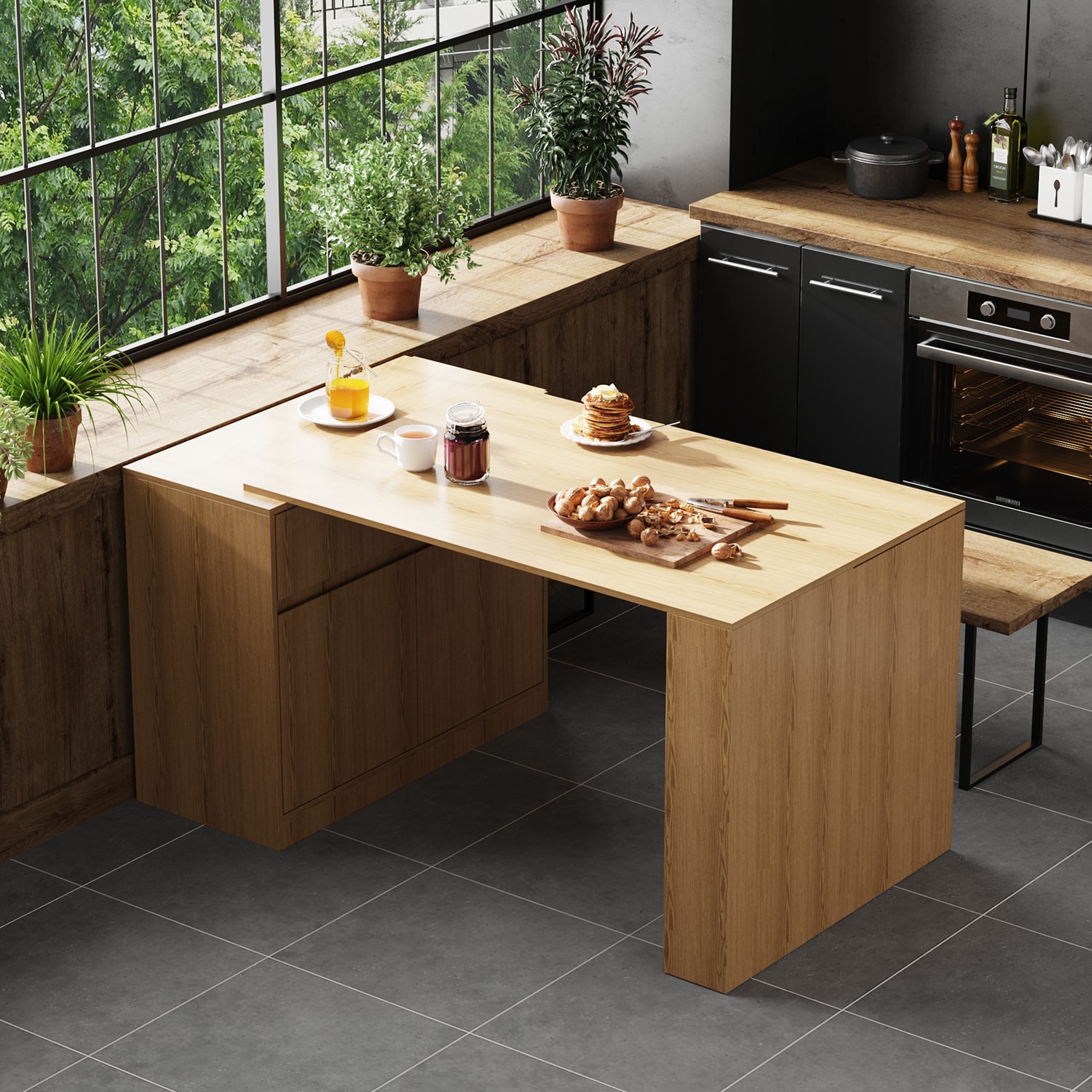 FUFU&GAGA KF460040-01 Kitchen-Furniture - View #2
