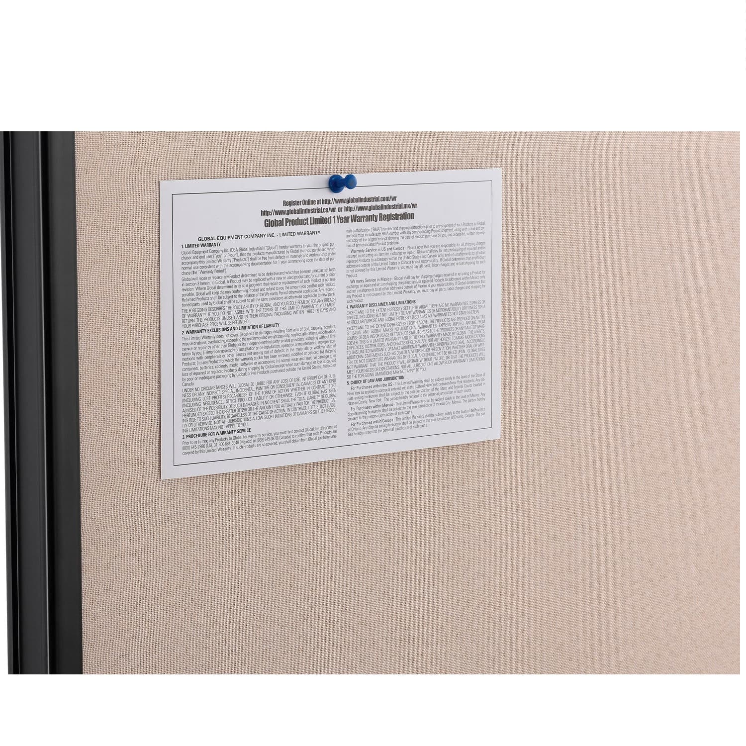 Global Industrial 240226TN Office-Accessories - View #3