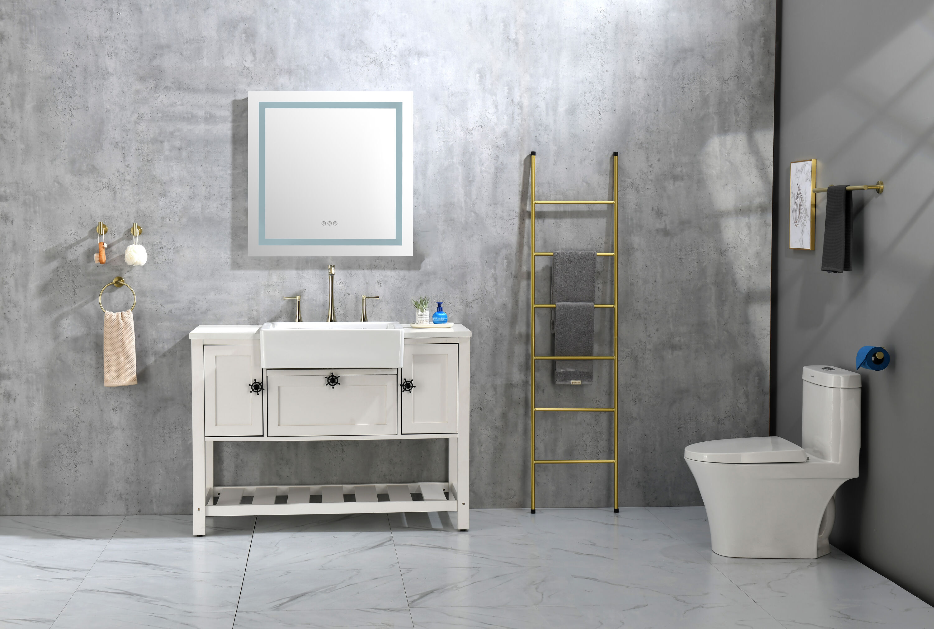Vacolite KP-3636-WKBK Framed-Bath-Mirrors - View #13