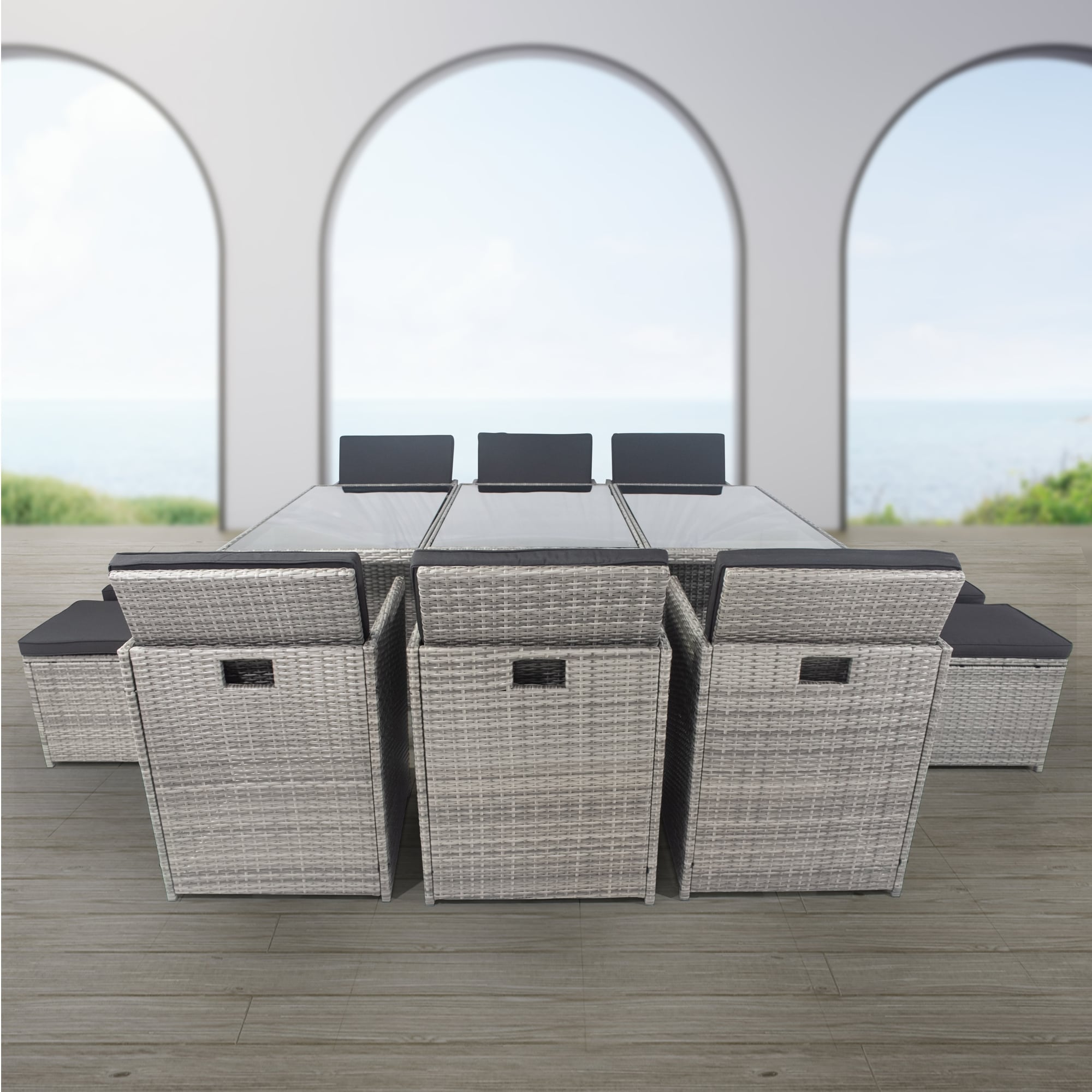 Nestfair PD20017E Patio-Dining-Sets - View #7