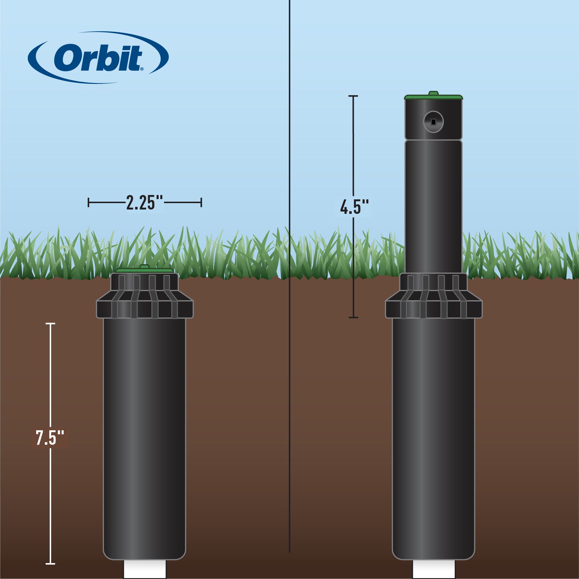 Orbit 55661 Underground-Sprinklers - View #12