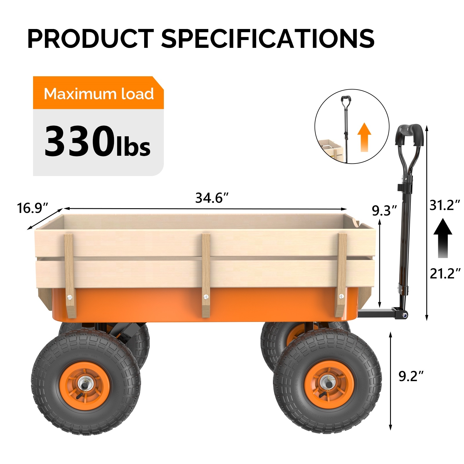 VINGLI LS-G54000146 Yard-Carts - View #2