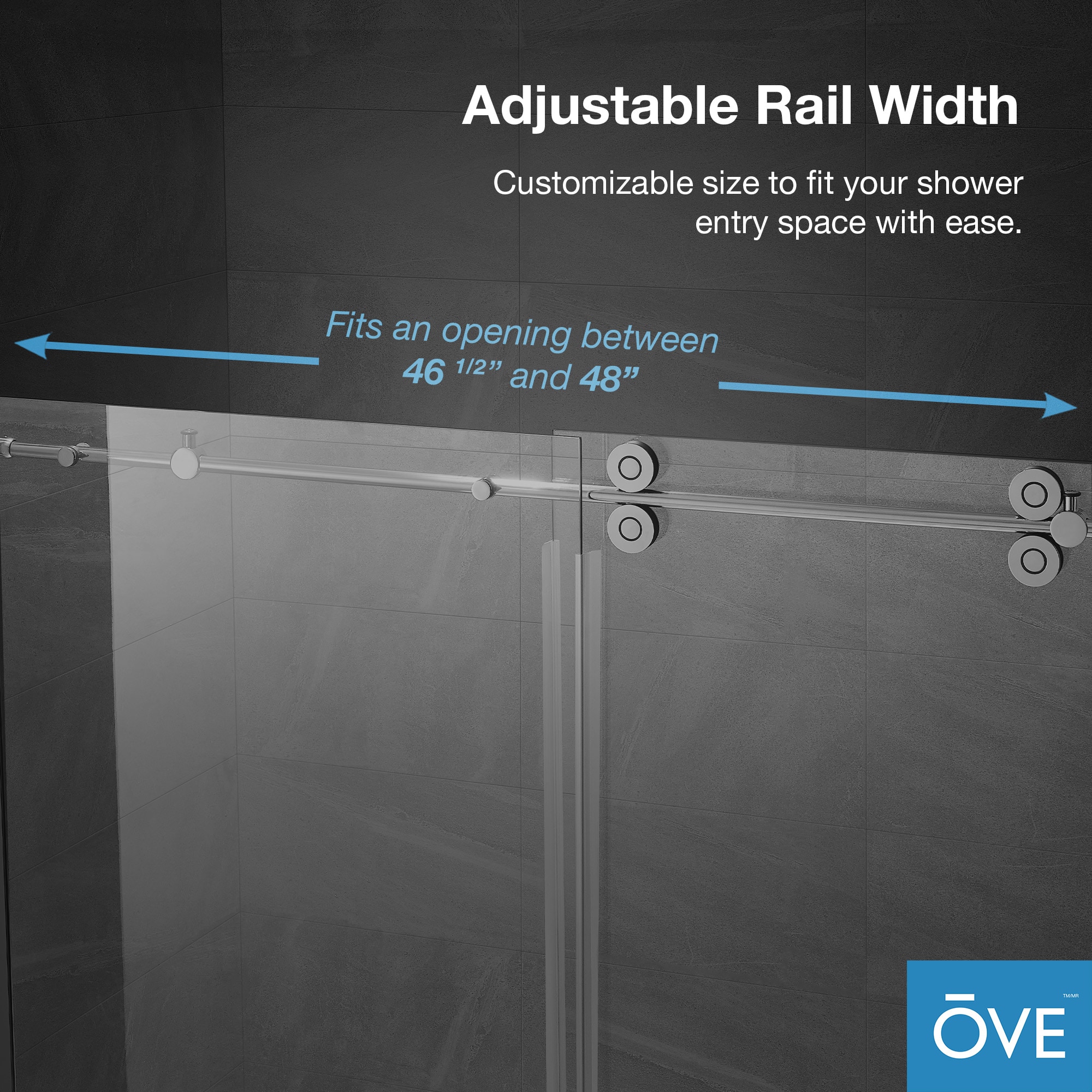 OVE Decors SYDNEY-SD48 Shower-Doors - View #4