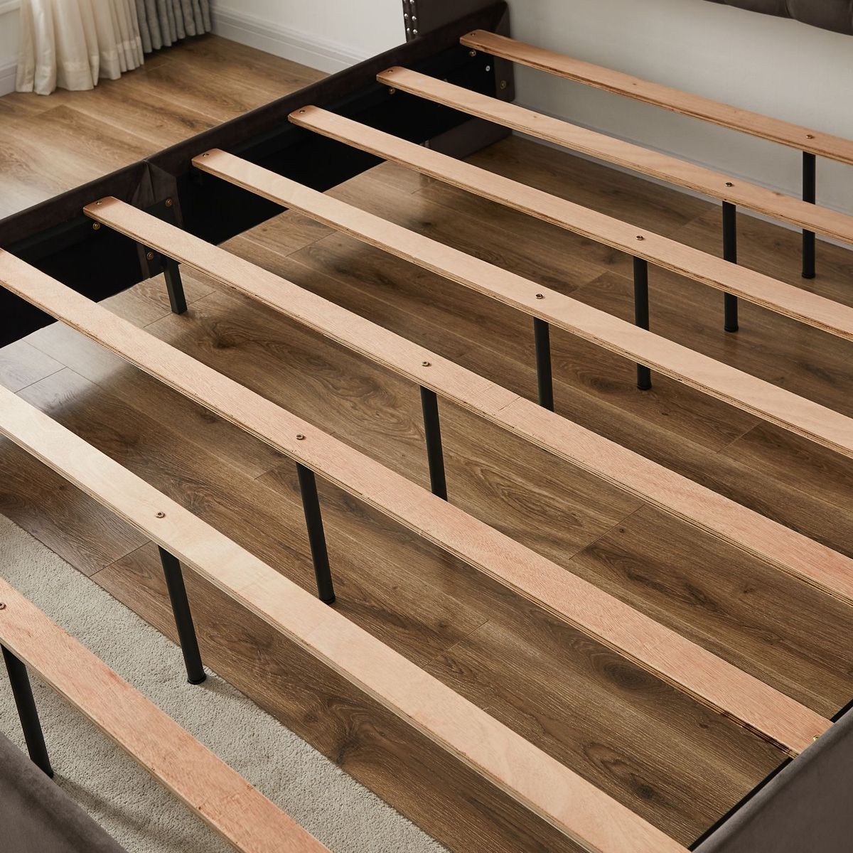 King size store bed slats lowe's