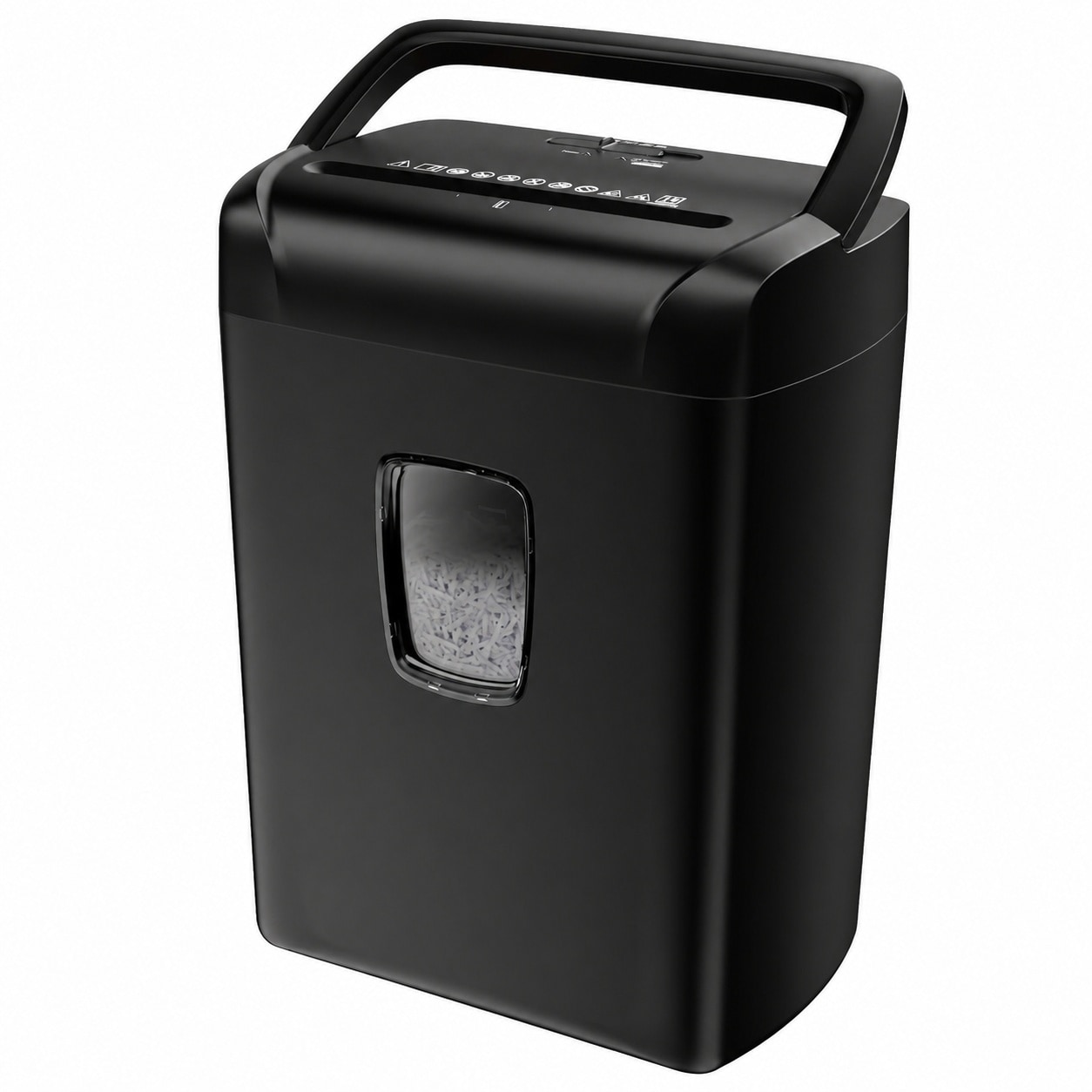 Oyezvary  12 Sheet Cross Cut Paper Shredder for Home Office High Security P4 Heavy Duty Shreds Credit Cards CDs Staples 5 Gallon Bin Auto Start