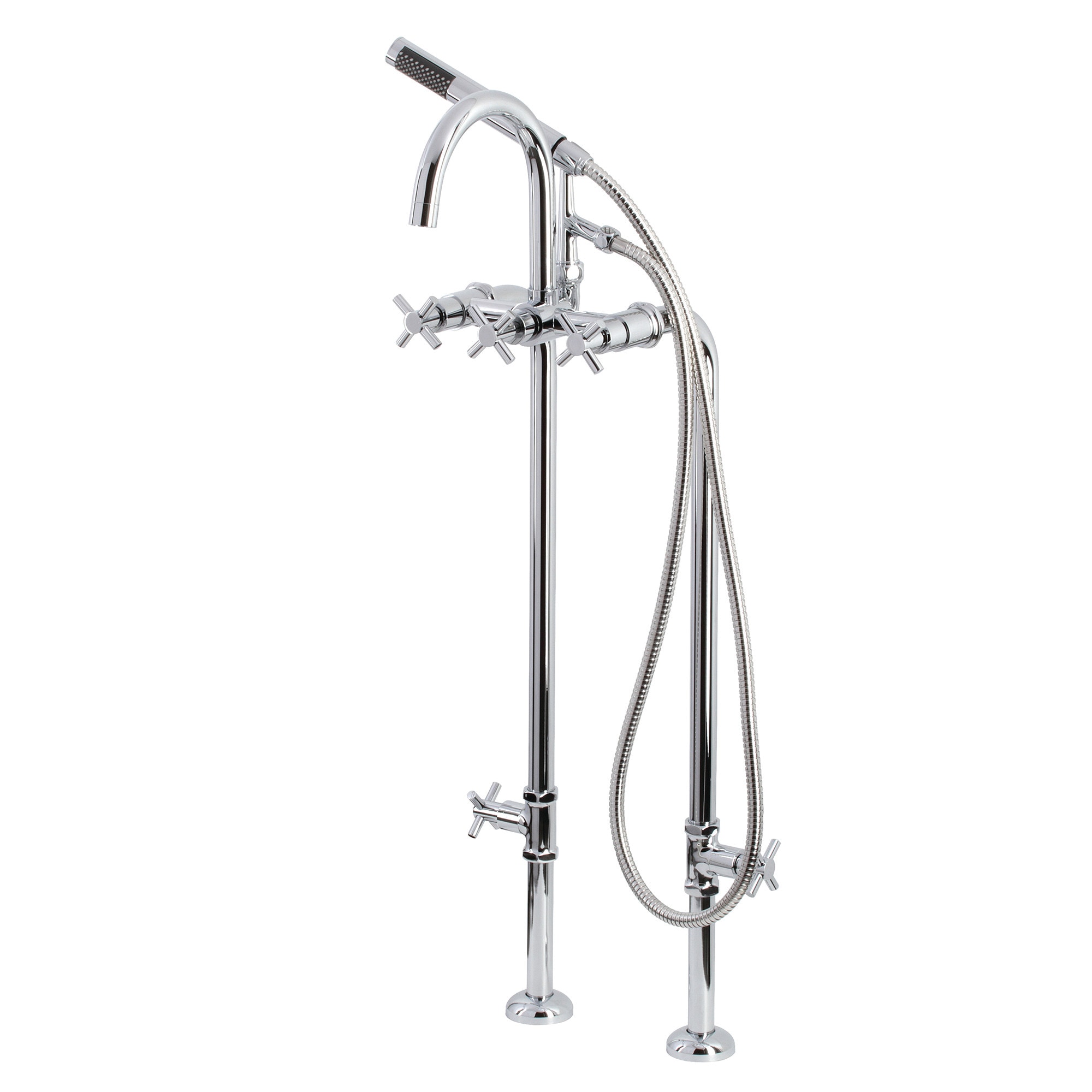 Kingston Brass WLCCK8101DX Roman-Tub-Faucets - View #2