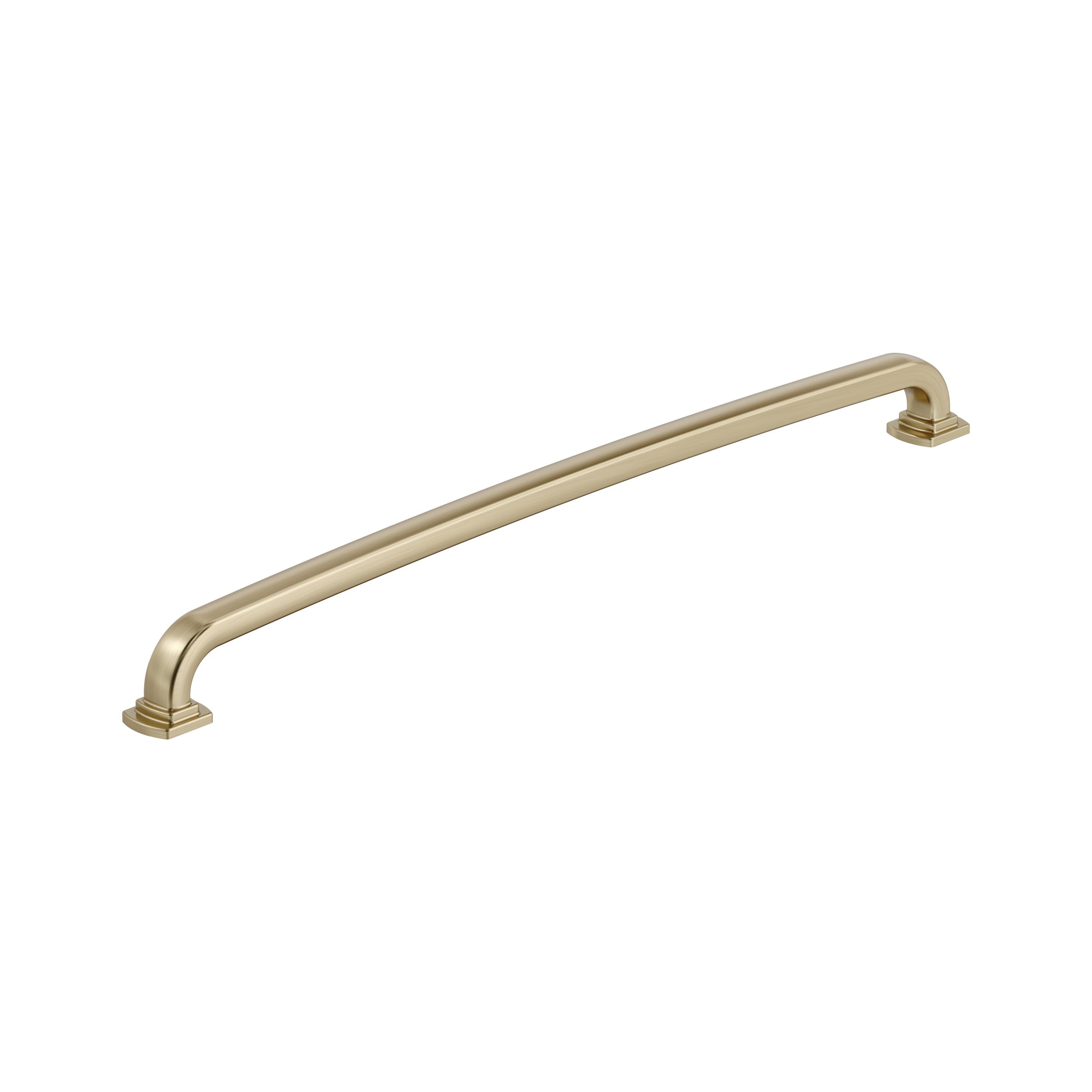 Amerock BP55525BBZ Surpass 18-in , 457mm Center to Center Golden Champagne Arch Handle For Use on Appliances Drawer Pulls