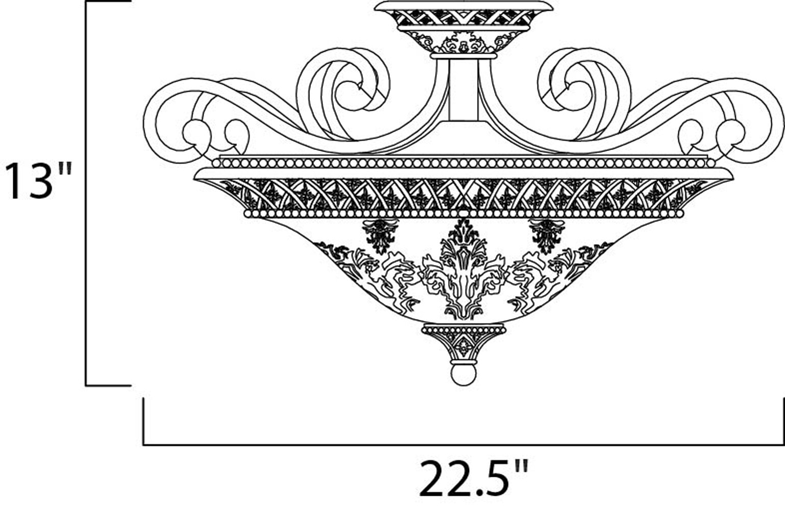 Maxim Lighting 11241SAOI flushmounts - View #2