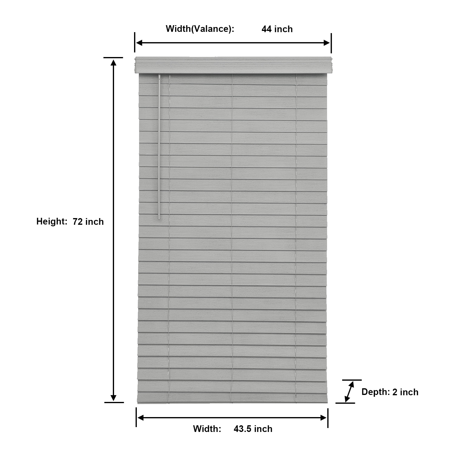 allen + roth DFHSB4872-43.5 blinds - View #7