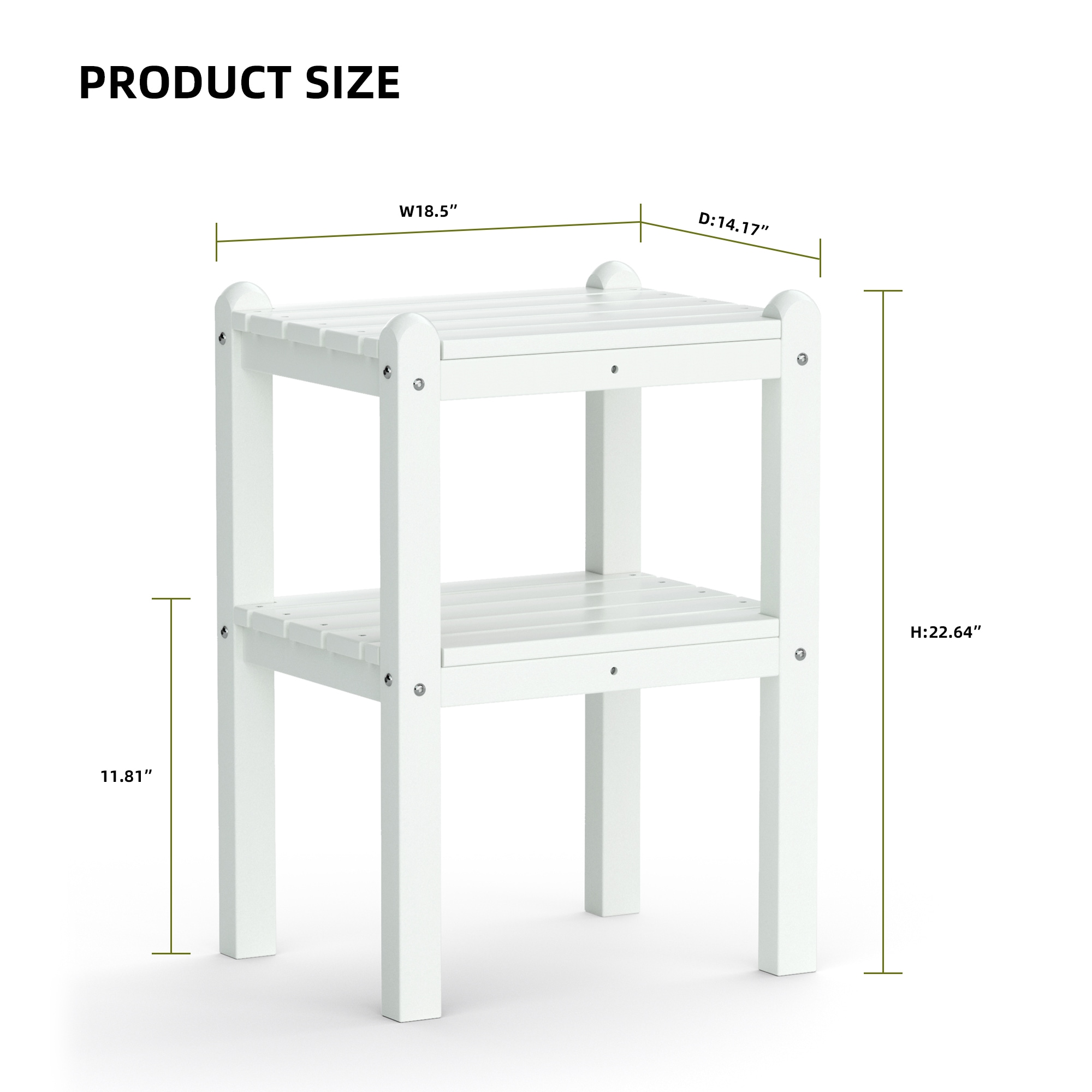Upland ST-HE03-WT Patio-Tables - View #7