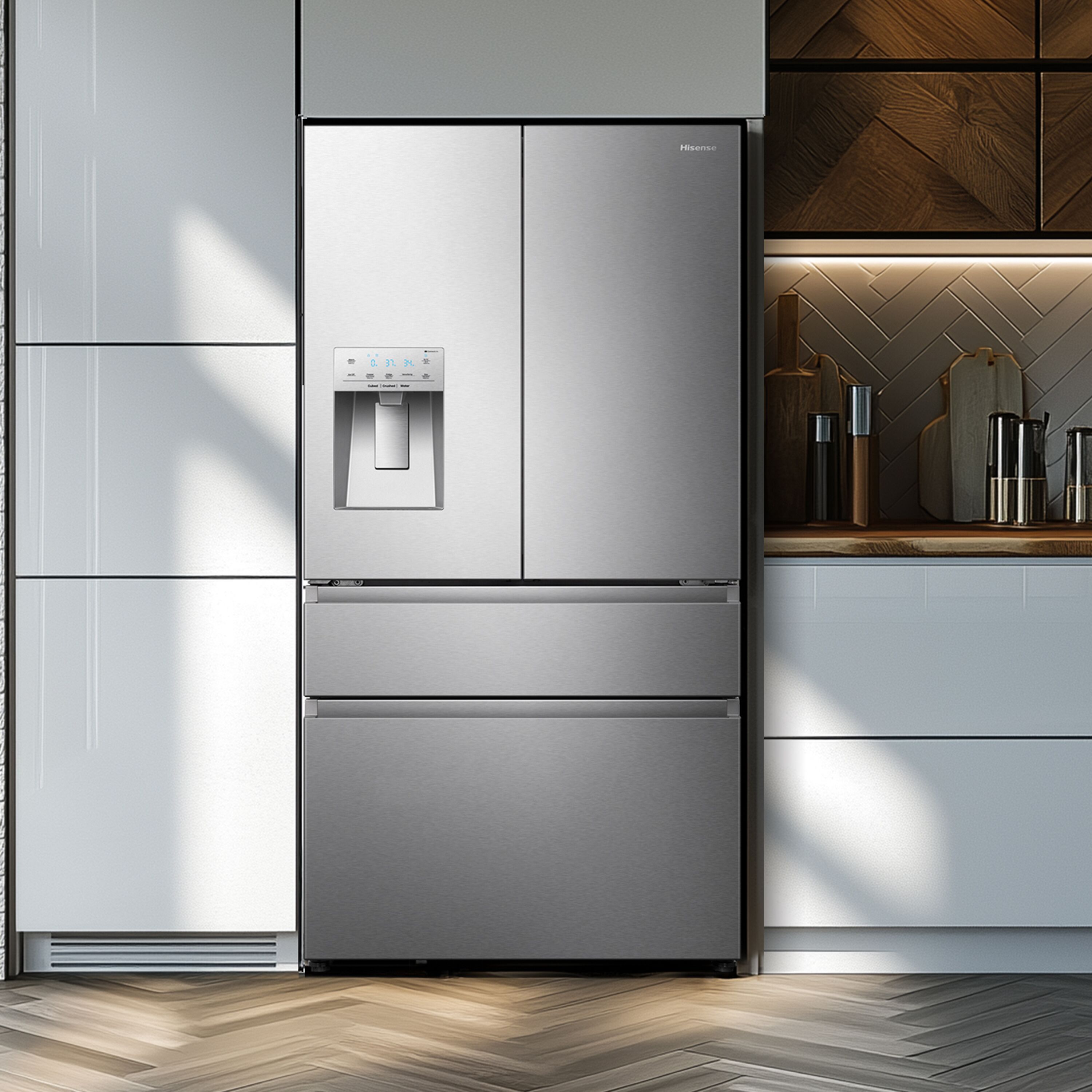 Hisense HRM260N6TSE French-Door-Refrigerators - View #4