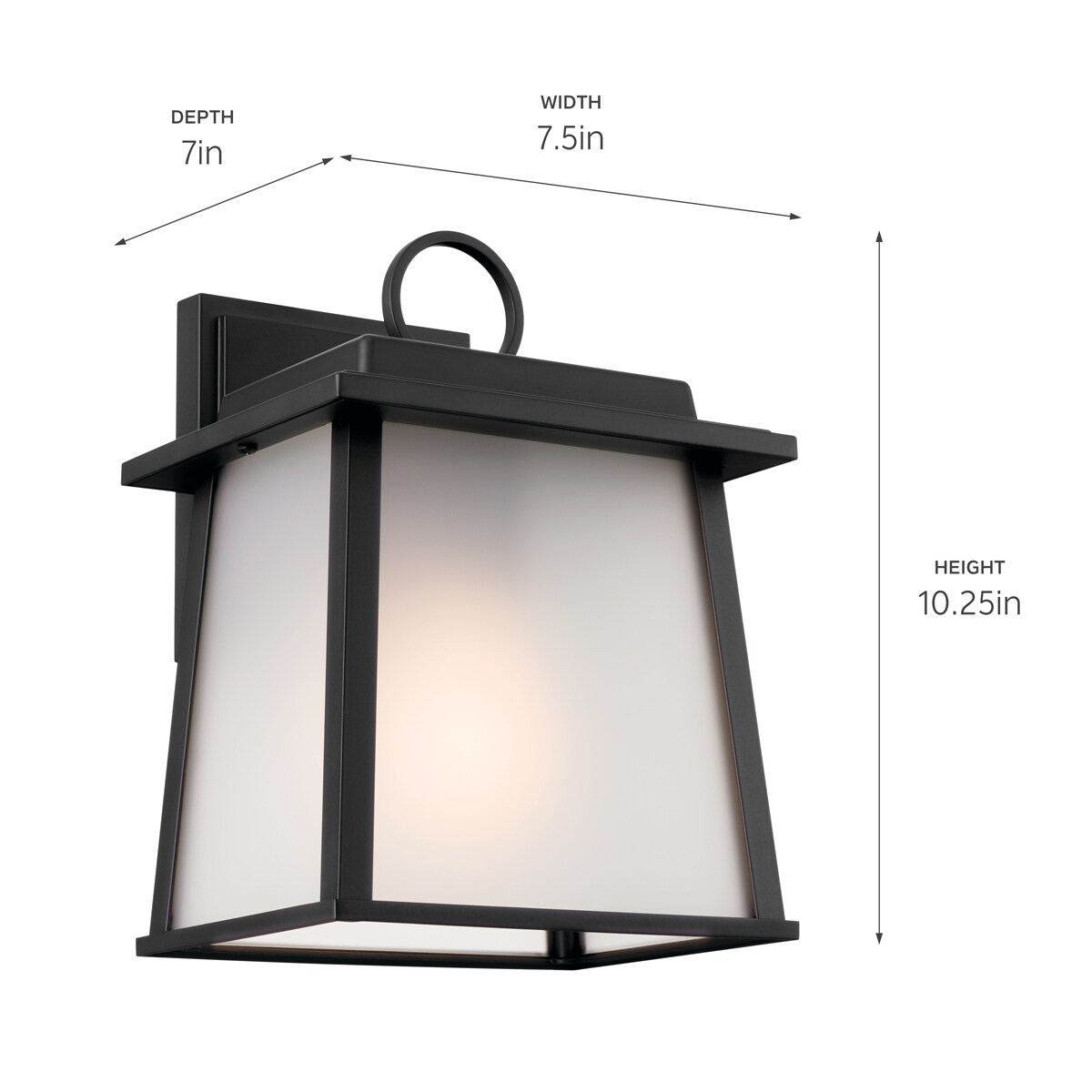 Kichler 59105BK Outdoor-Wall-Lighting - View #8
