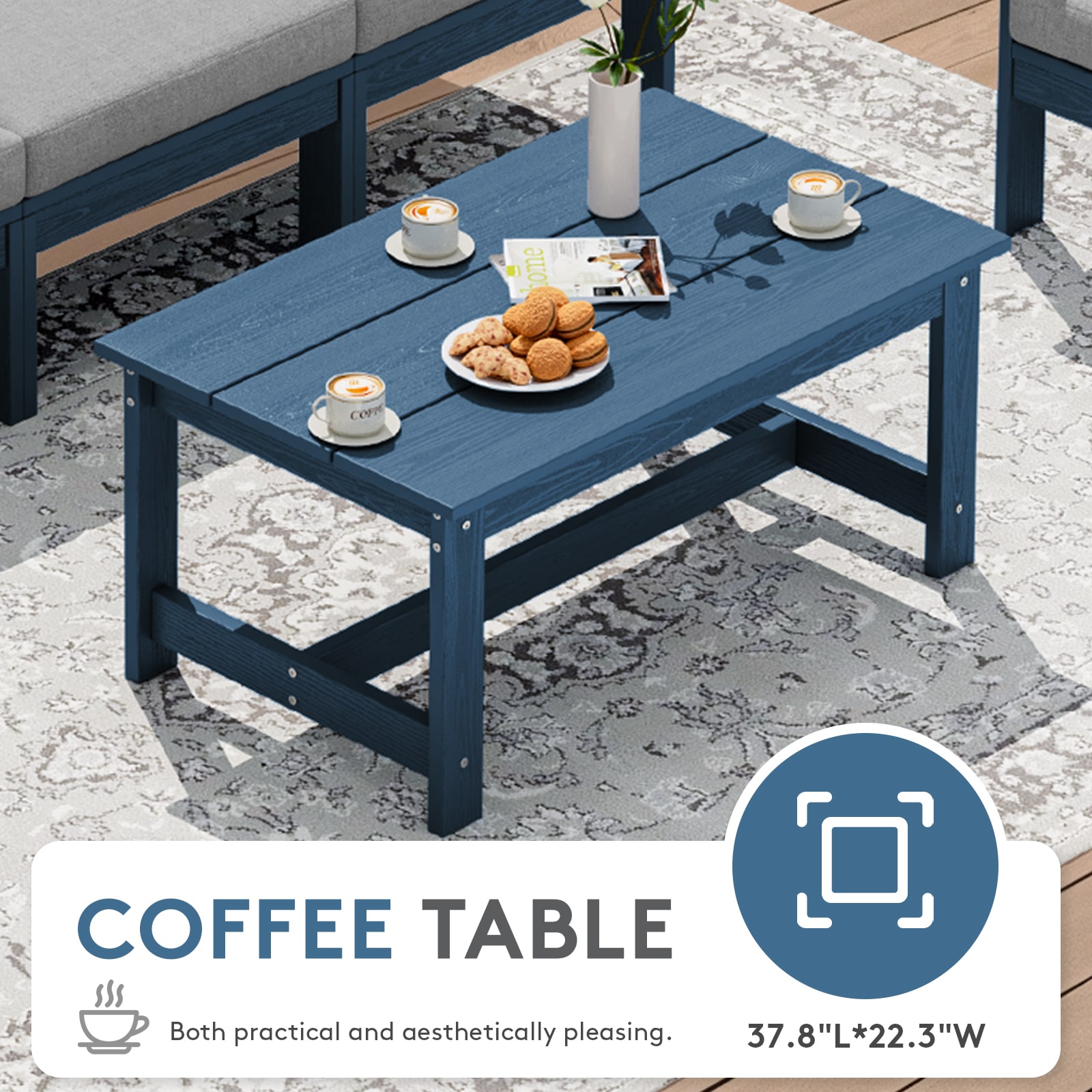 VOUA ZHSF06-NG Patio-Conversation-Sets - View #6