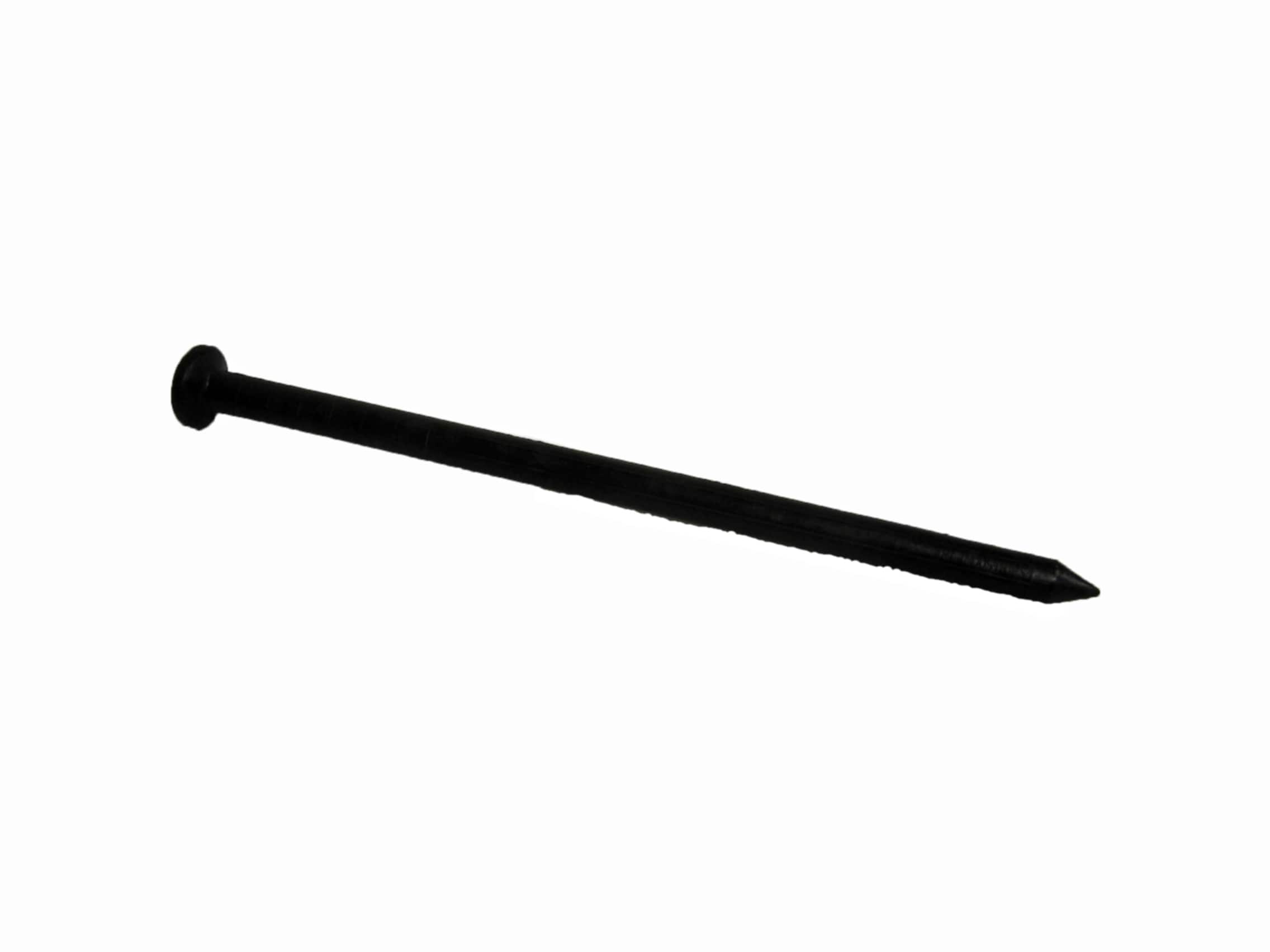 Black Plastic Stick with Beveled/ Pointed Ends