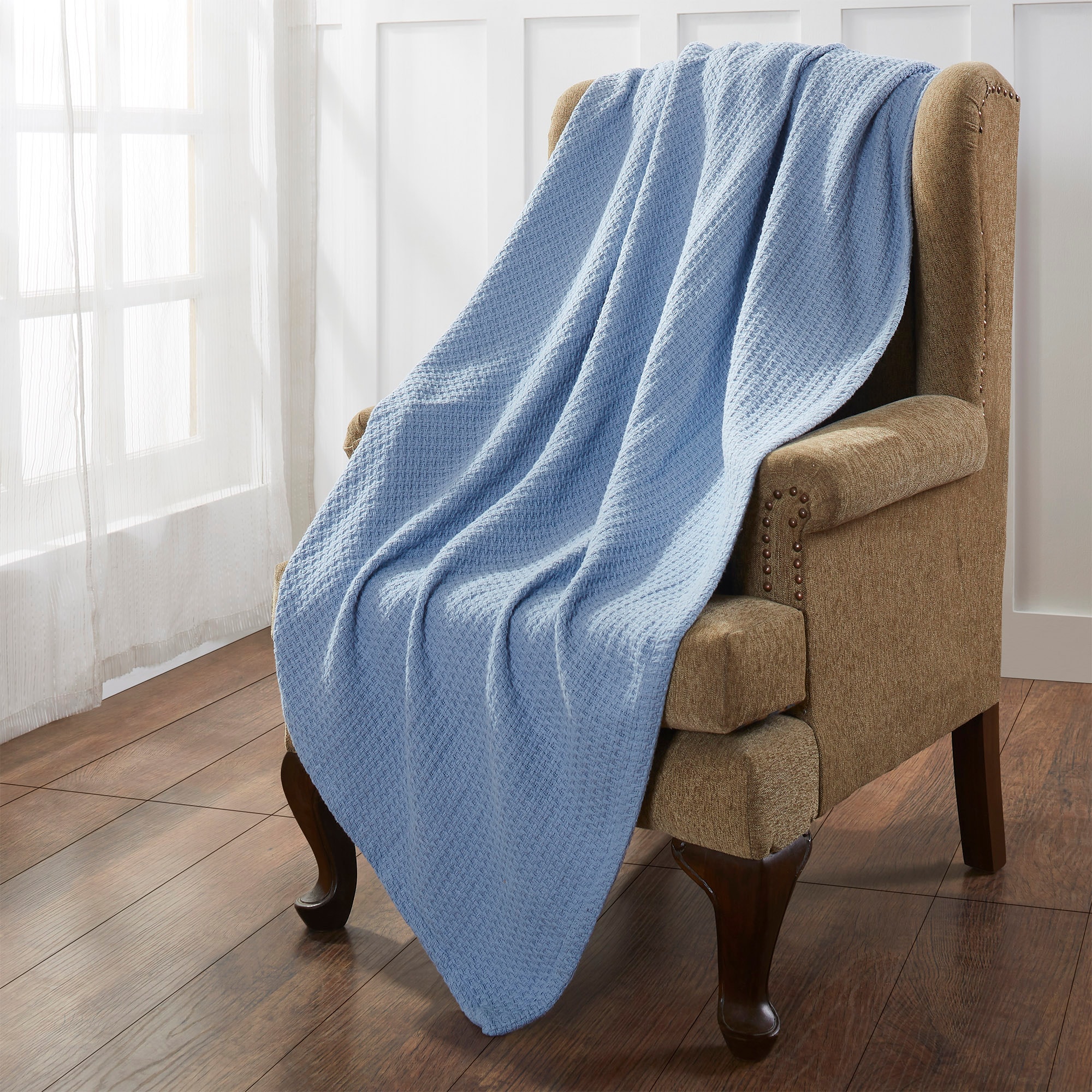 Amrapur Overseas 5THRBLKG-BLU-QN Blankets-And-Throws - View #3