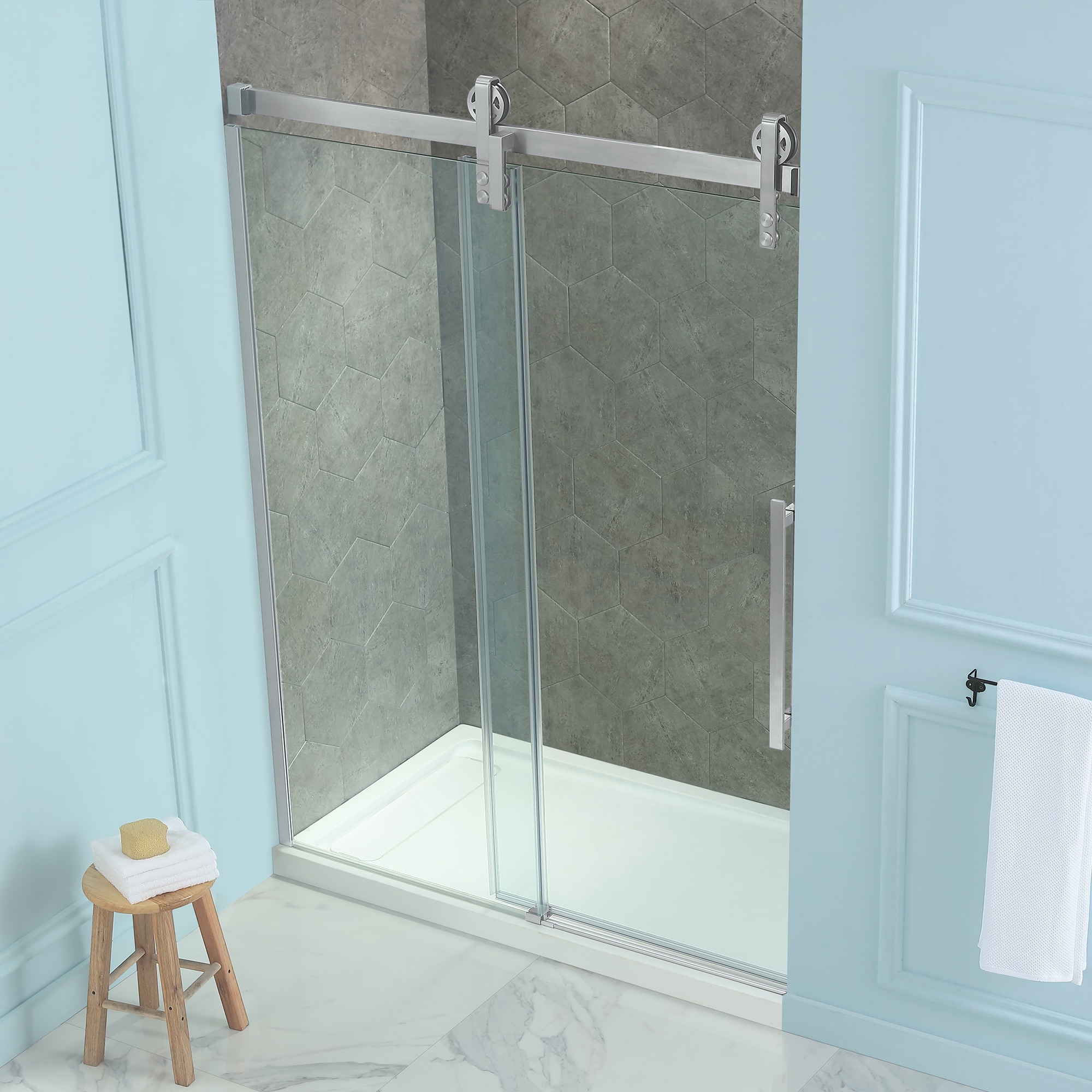 OVE Decors 15SKC-SED260-SAT Alcove-Shower-Kit - View #5