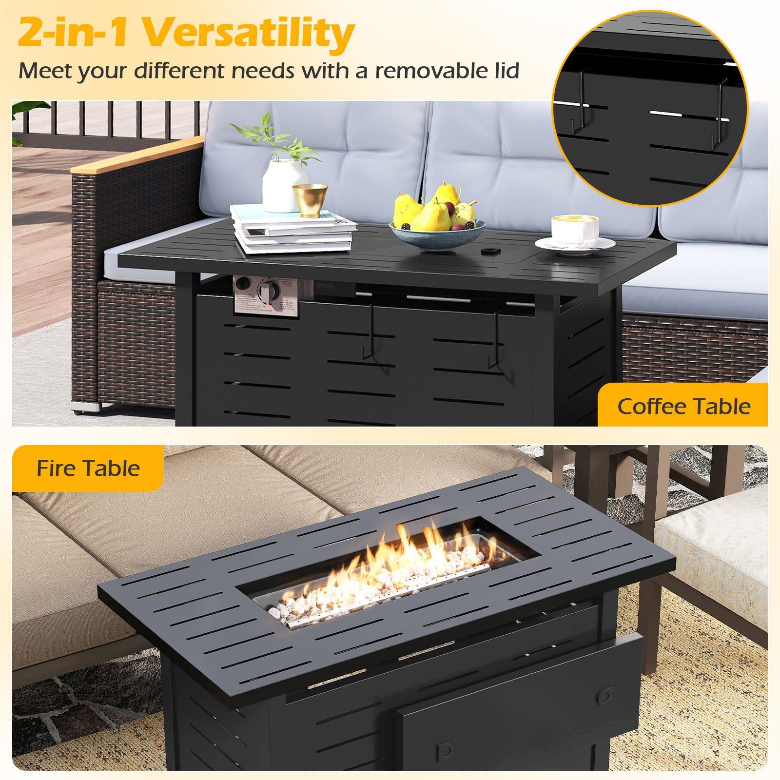 Slickblue D-CO-KB-SU24521PN Outdoor-Gas-Firepits - View #5