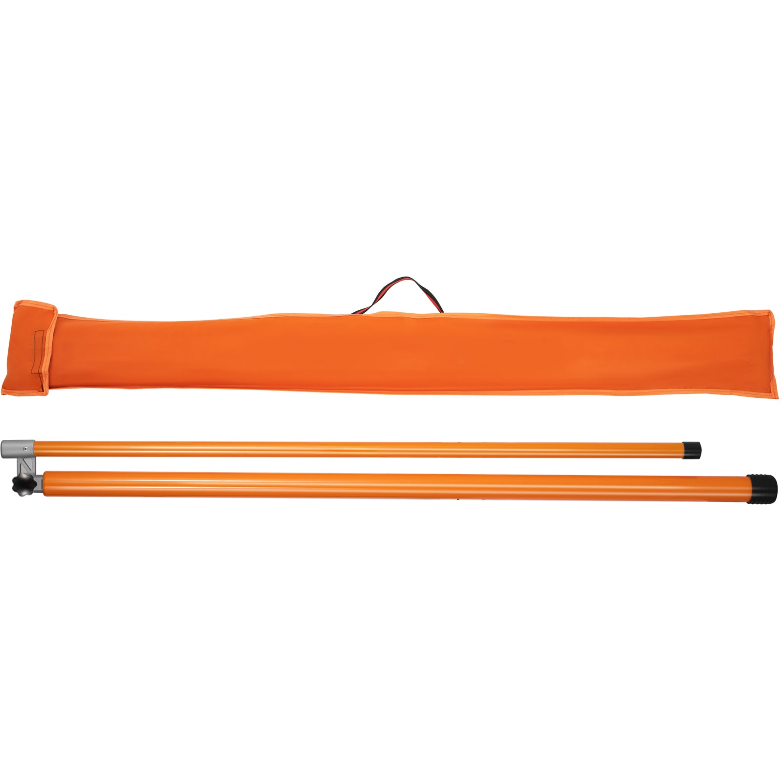 GIVIMO 20-ft Non-Conductive Fiberglass Load Height Measuring Stick Trucker Height Stick with 48-in Horizontal Head 6.83-lb Foldable Pole and Carry Bag #ZMLW014GIVSS1013