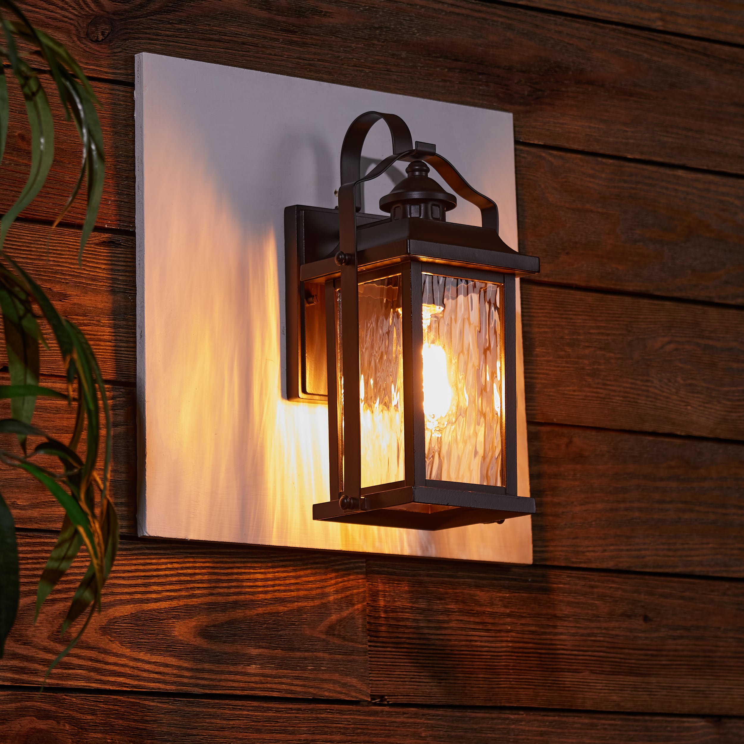 Avery Home Lighting Bayland 3-Light Outdoor Bronze Wall Light