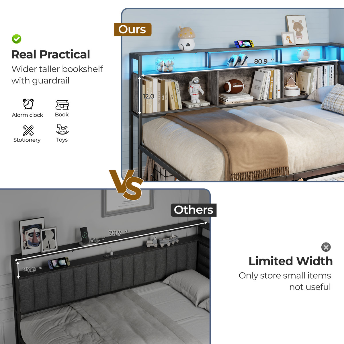 Furologee BF-028-CLD-T-1-B beds - View #7
