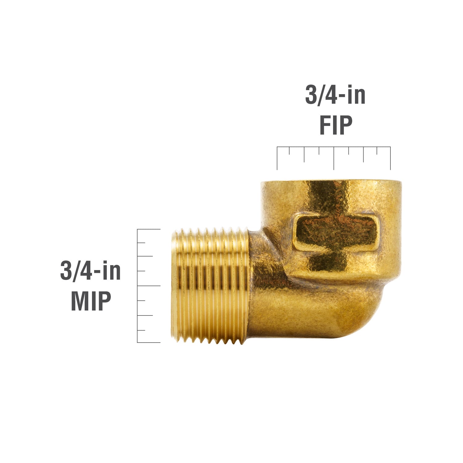 Brass 90 Degree Elbow 3/4 female Threaded 90 Degree Elbow Pipe Fitting  Brass Angle Pipe Fittings