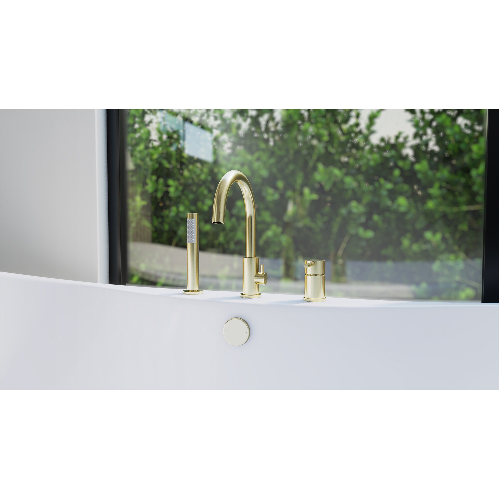 DreamLine FTMO1207X30 Roman-Tub-Faucets - View #2