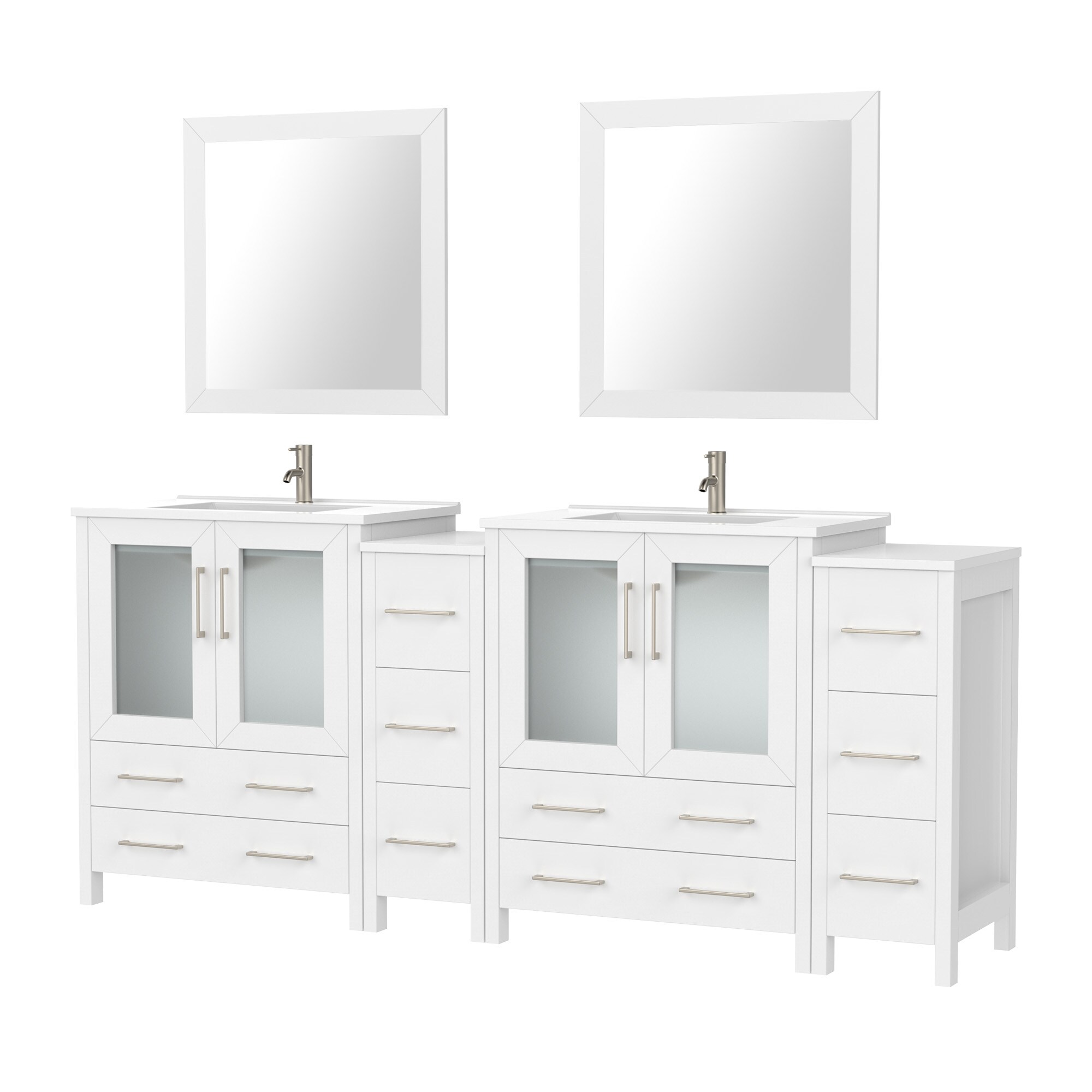 Vanity Art VA3024-72W Bath-Vanity-Combo - View #5