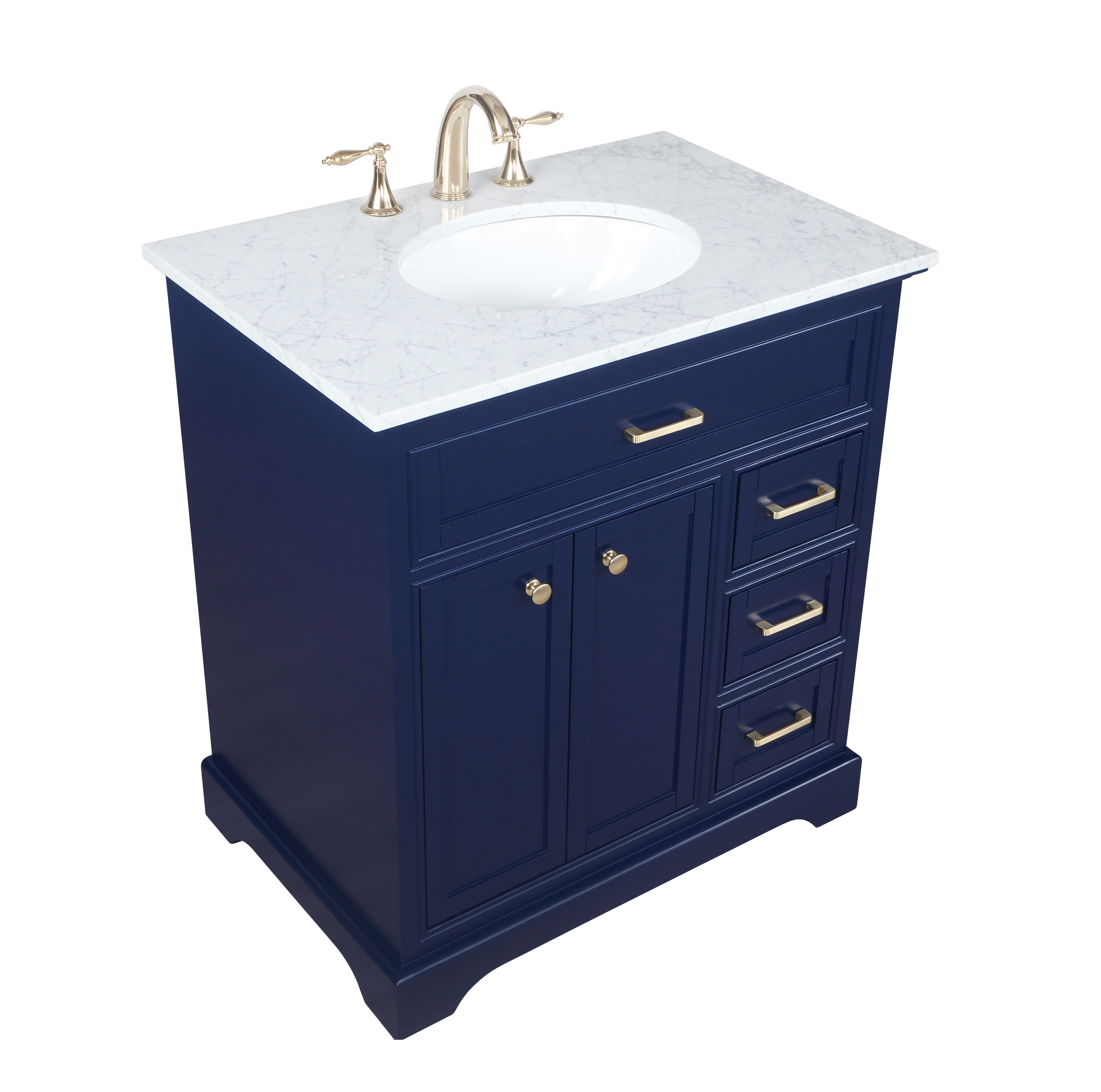 Elegant Decor HF45096BL Bath-Vanity-Combo - View #9