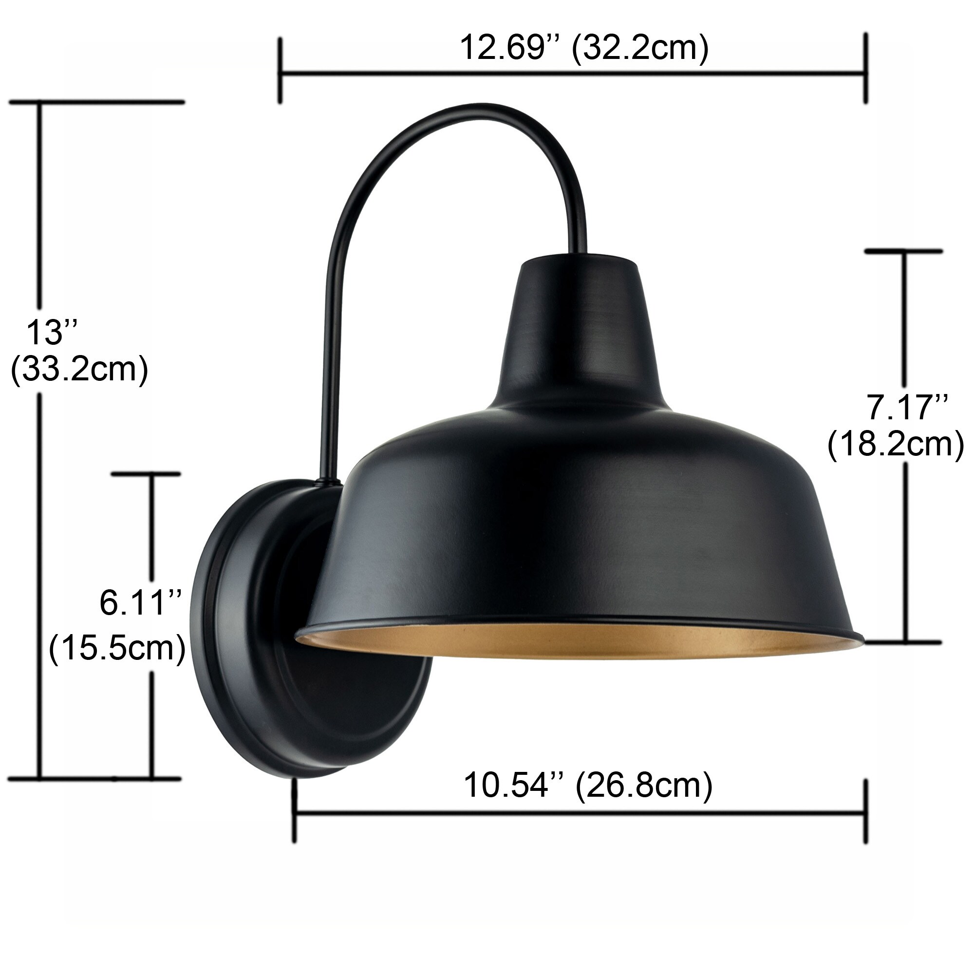 Forclover ALTCH-1895B Outdoor-Wall-Lighting - View #3