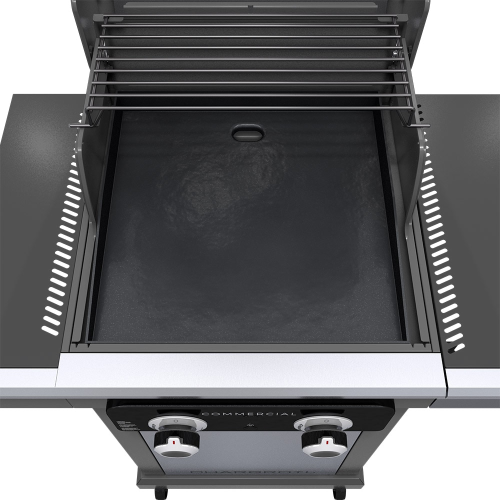 Char Broil Commercial Series Grill and Griddle Combo Stainless